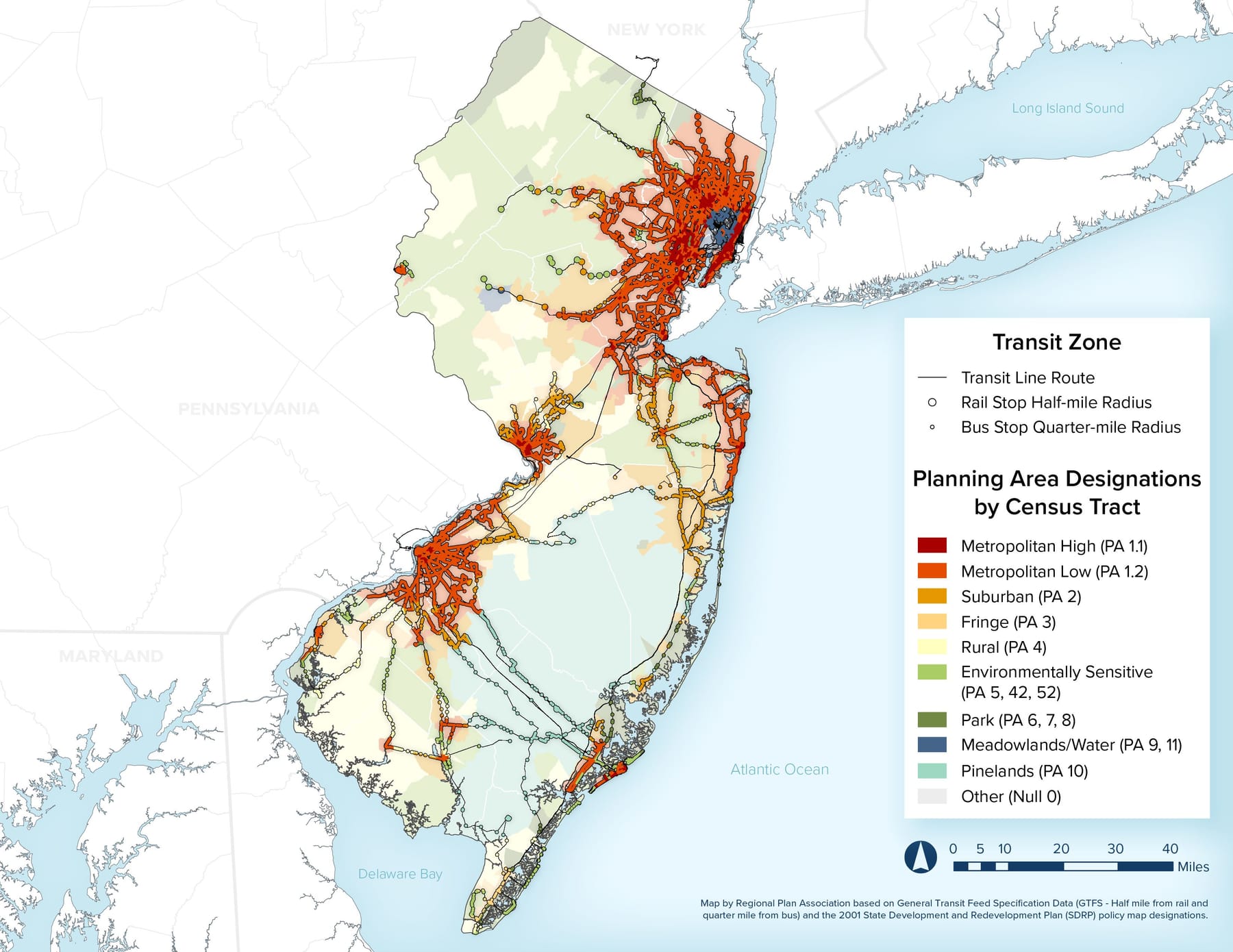 Nj Uez Map RPA | Mapping New Jersey's Growth