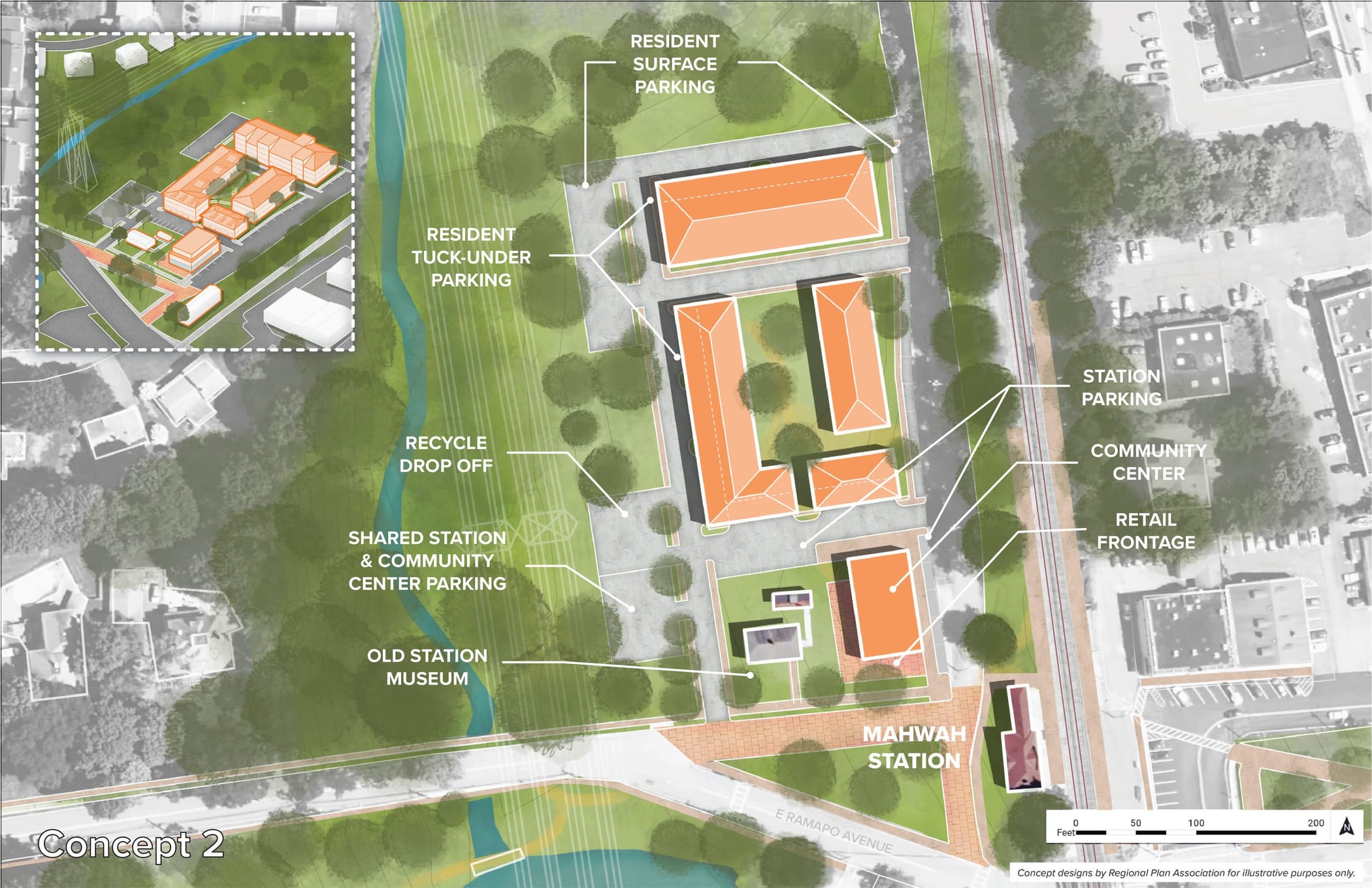 Rpa Building Map RPA | Mahwah Station Transit-Oriented Development Study