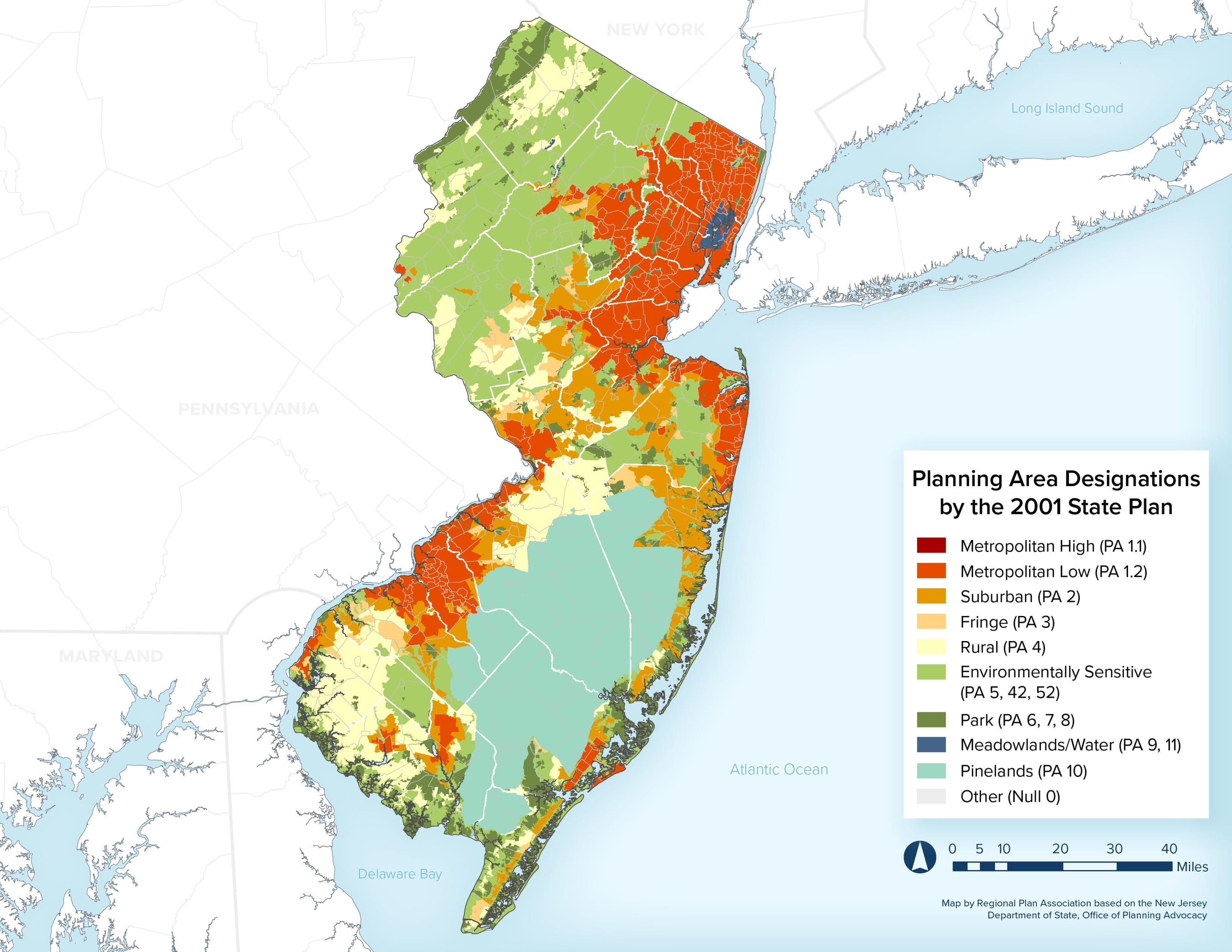 Nj Uez Map RPA | Mapping New Jersey's Growth