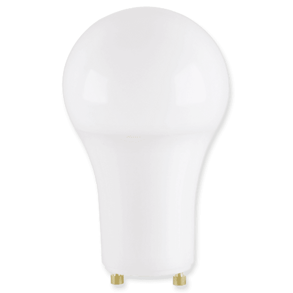 4 Bulbs Dimmable,A19 LED,Soft White 3000K,GU24 Base Bulb 9W 60W Equivalent 