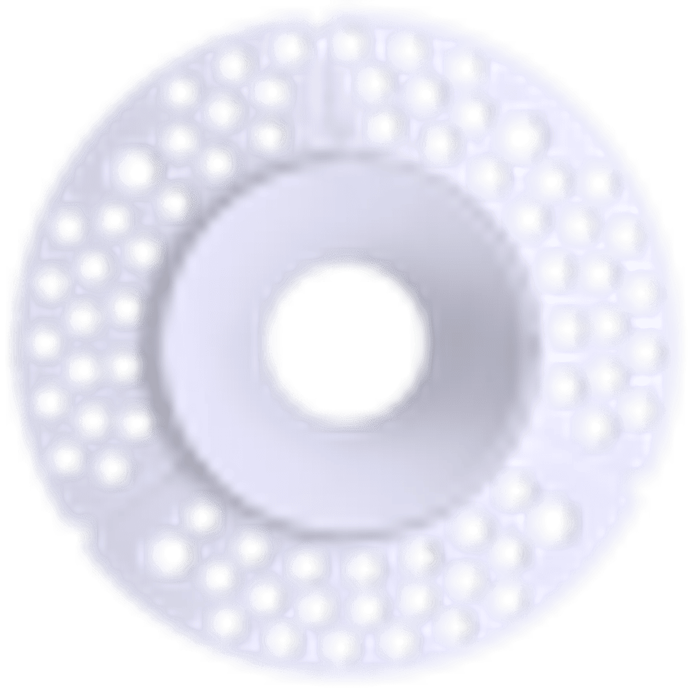 ASTER – 2 INCH WHITE ROUND TRIMLESS KIT – Goodlite