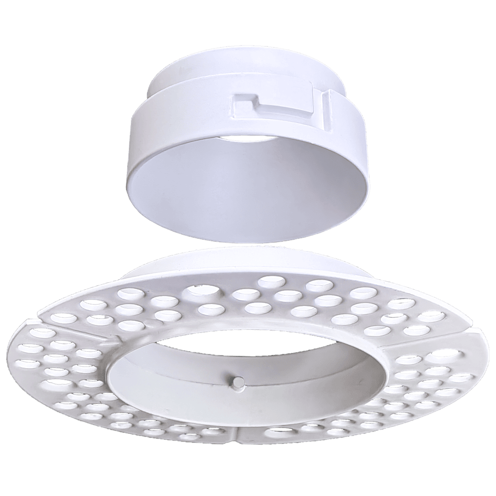 ASTER – 2 INCH WHITE ROUND TRIMLESS KIT – Goodlite