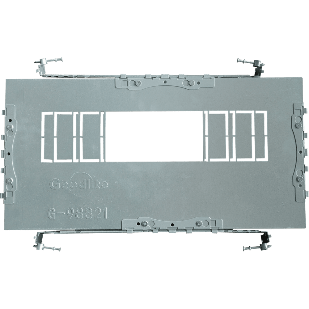 3″ Multiple New construction plate – Goodlite