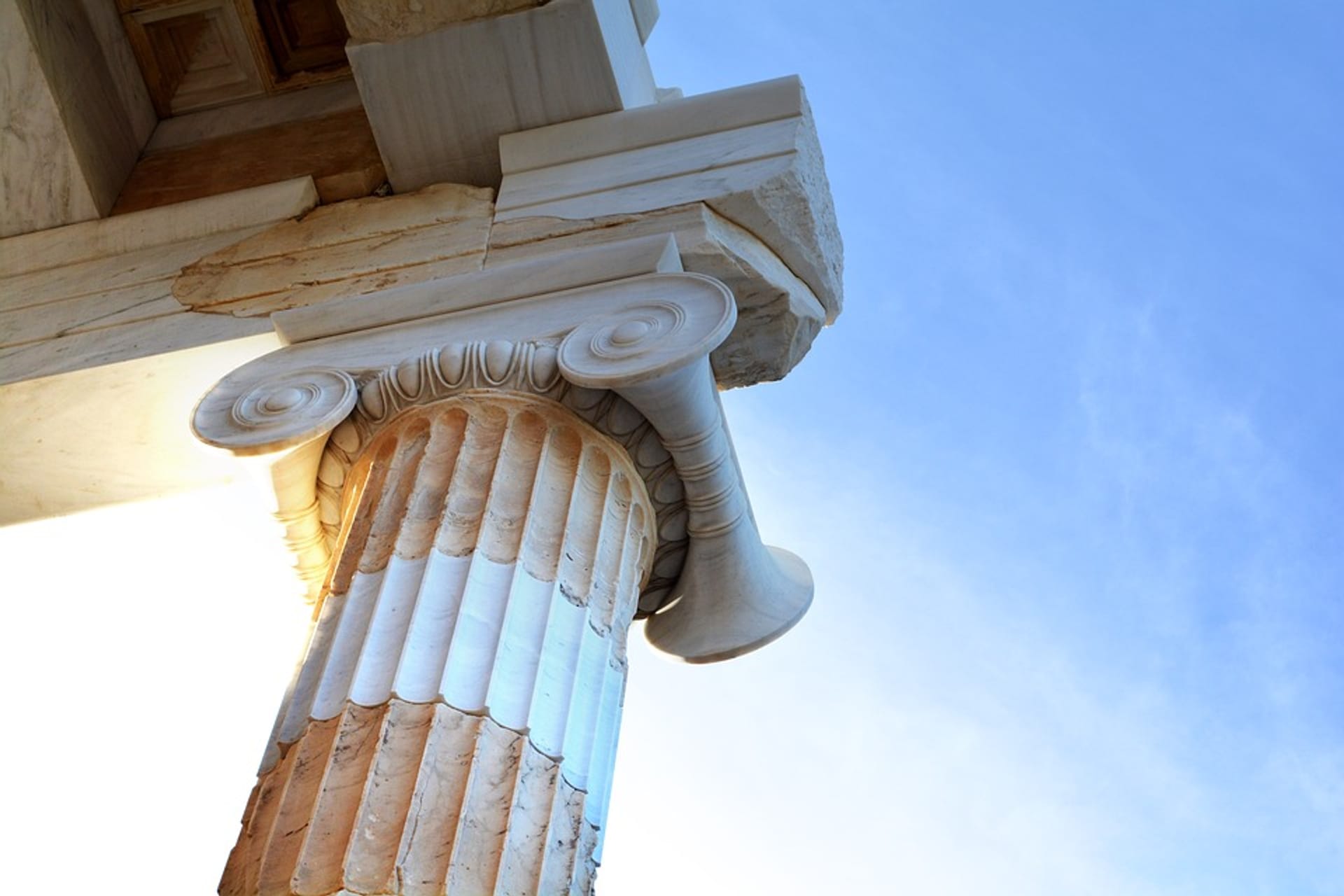 Columna Jónica en Atenas