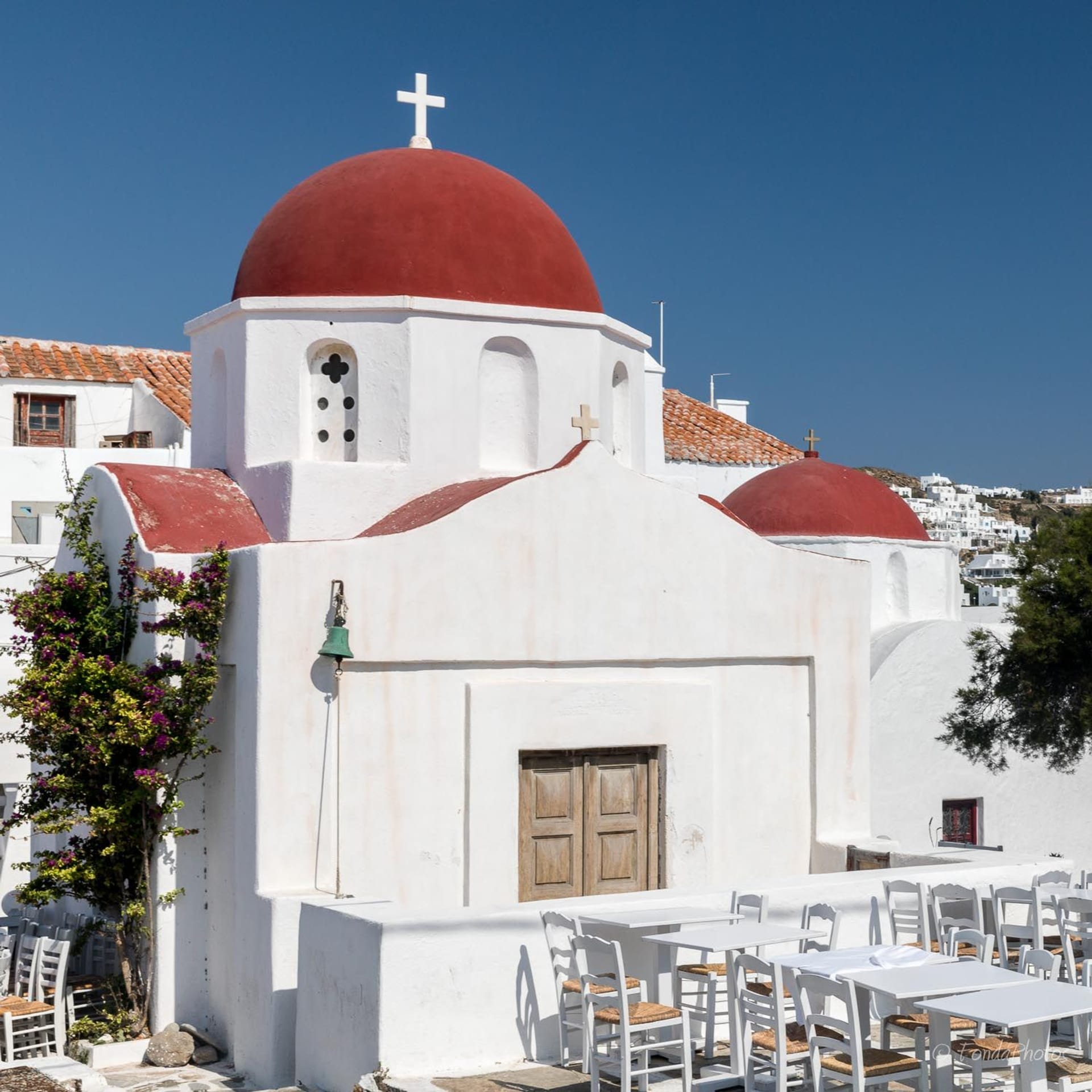 Iglesia típica de la isla