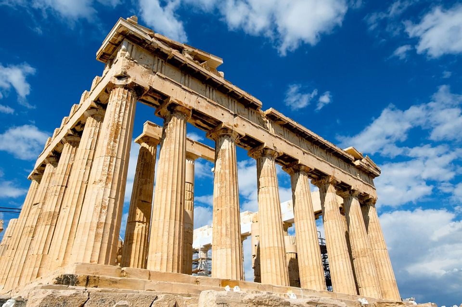 El gran Partenón de Atenas