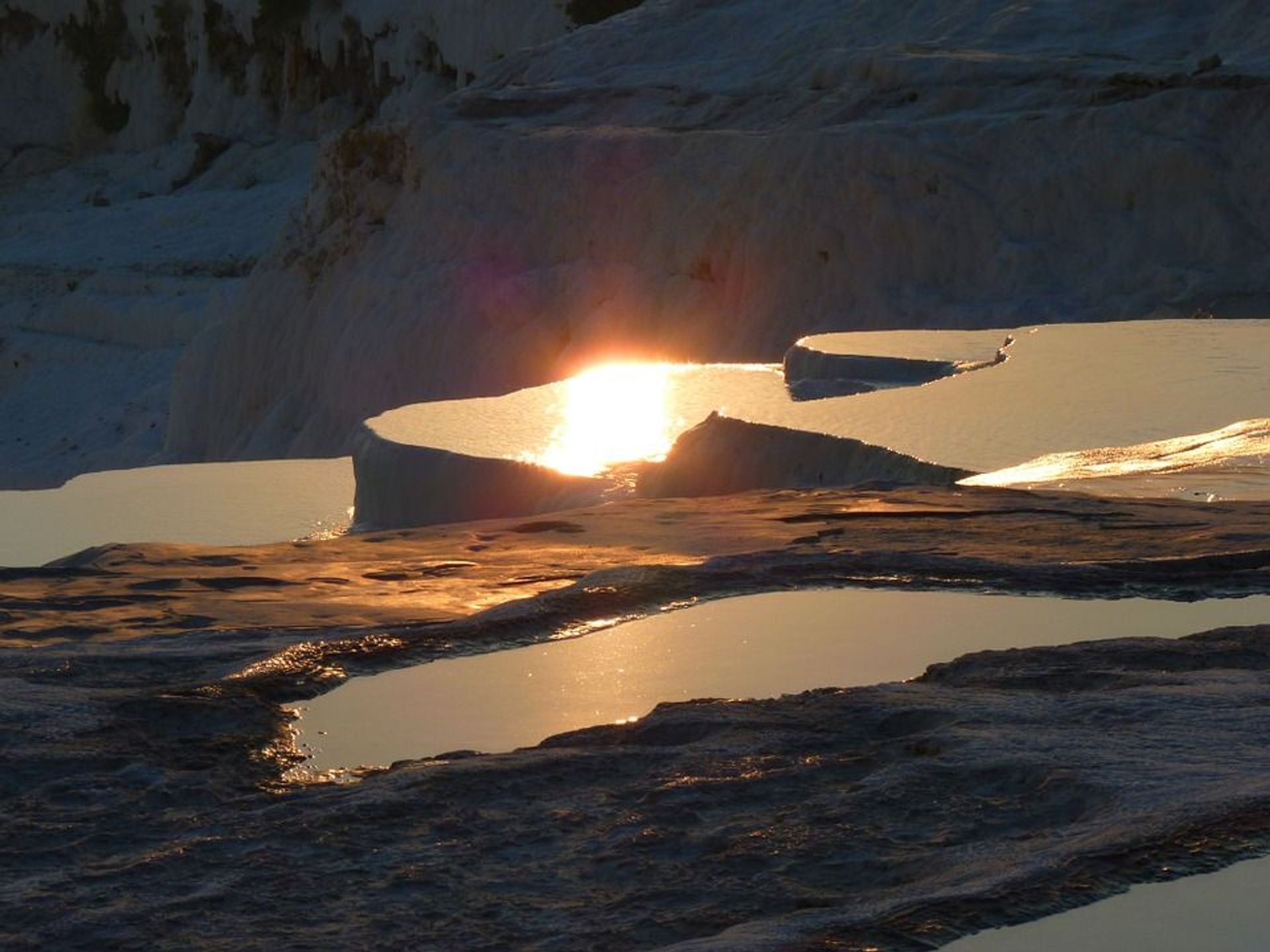 Aguas termales en Pamukkale