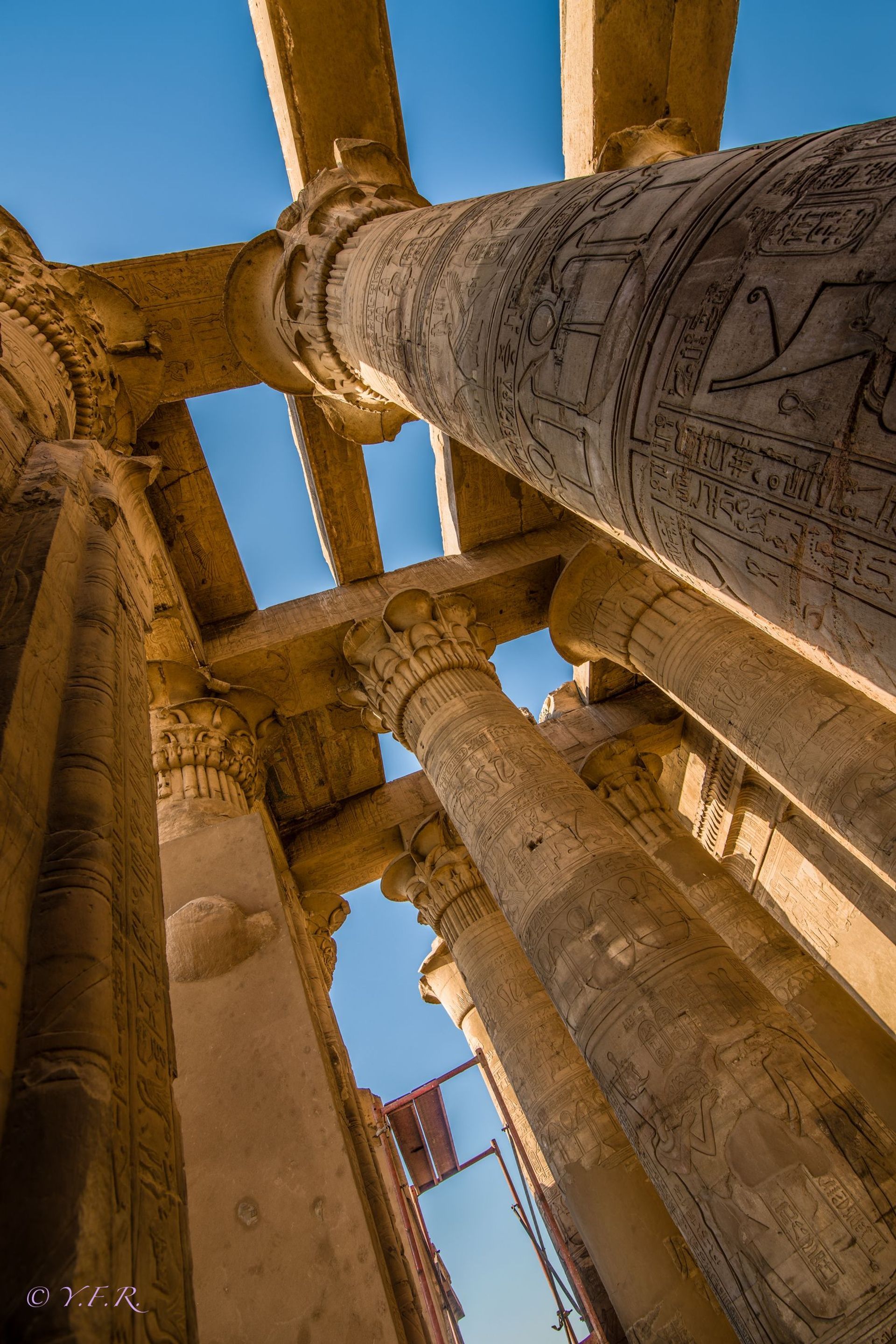 Columnas en Karnak