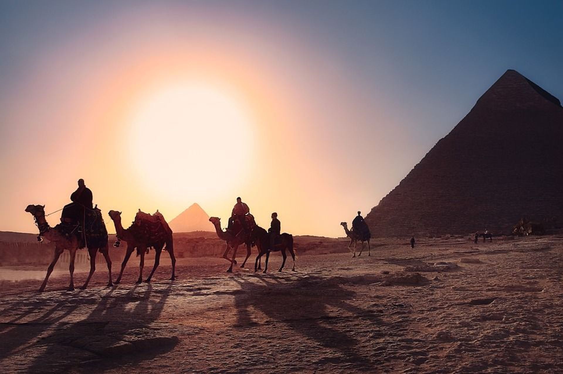 Pirámide de Giza y Gran Esfinge