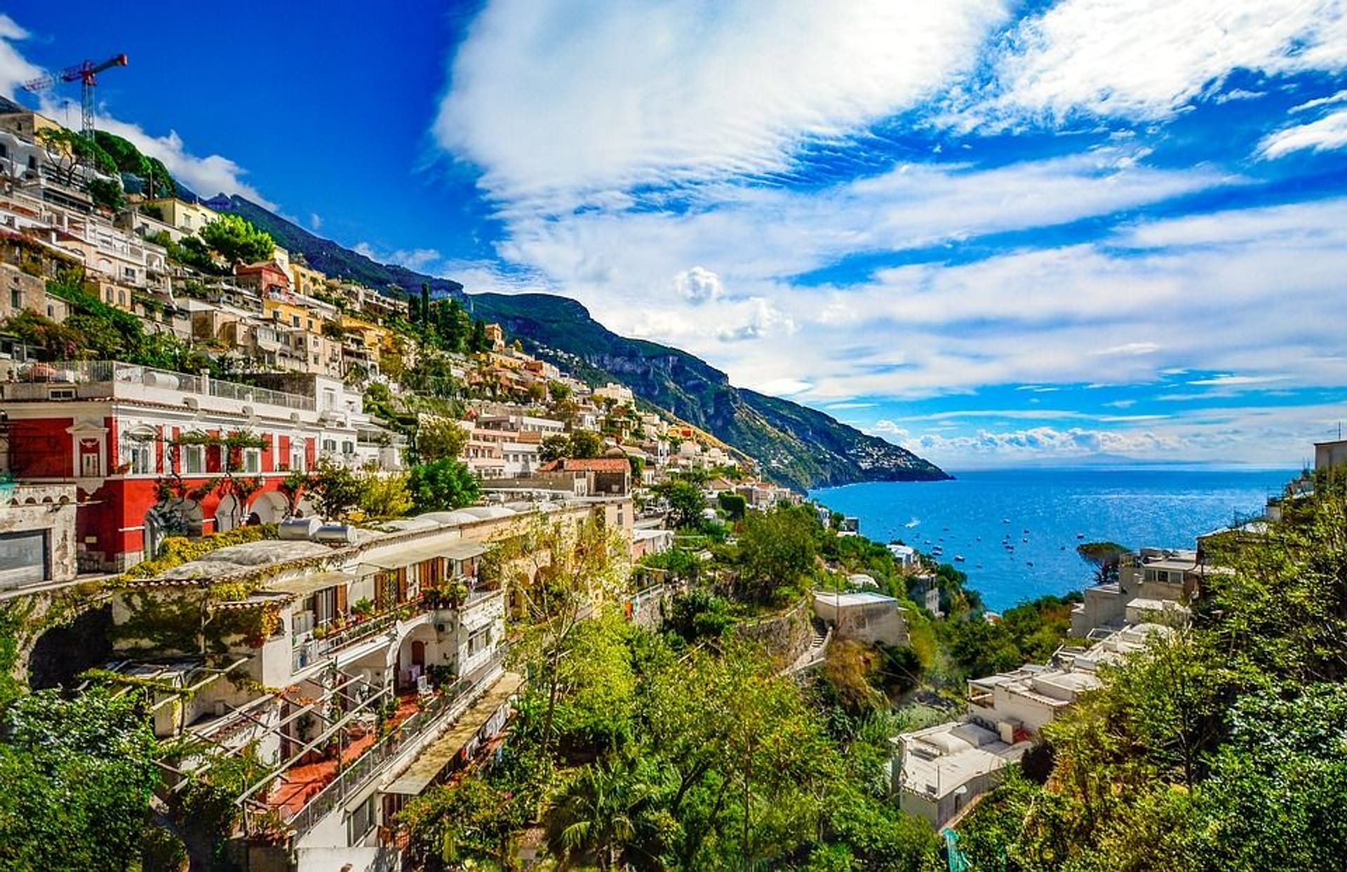 Panoramic view of Sorrento