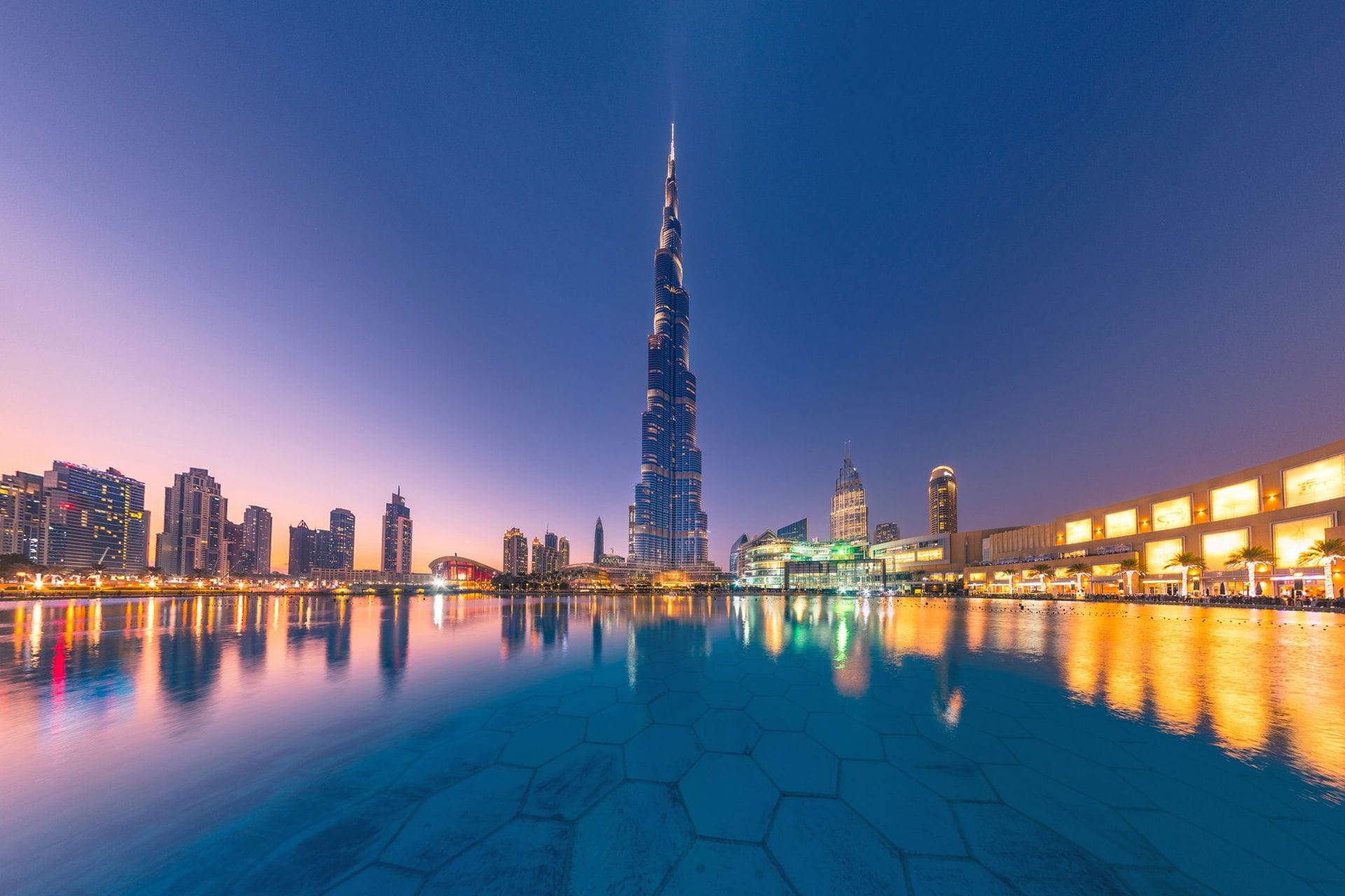 Panorámica de Torre Burj Khalifa