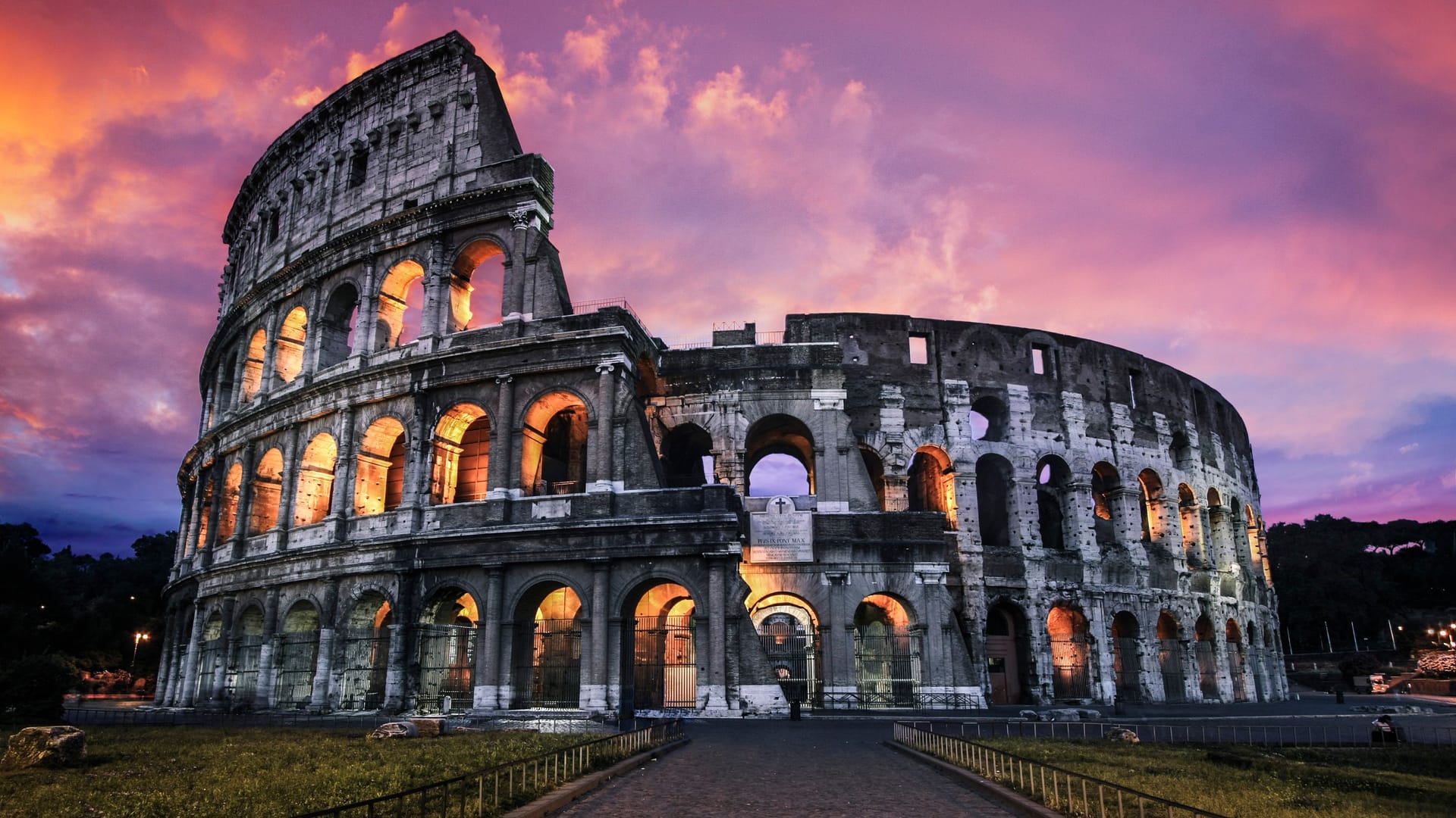 El gran Coliseo Romano