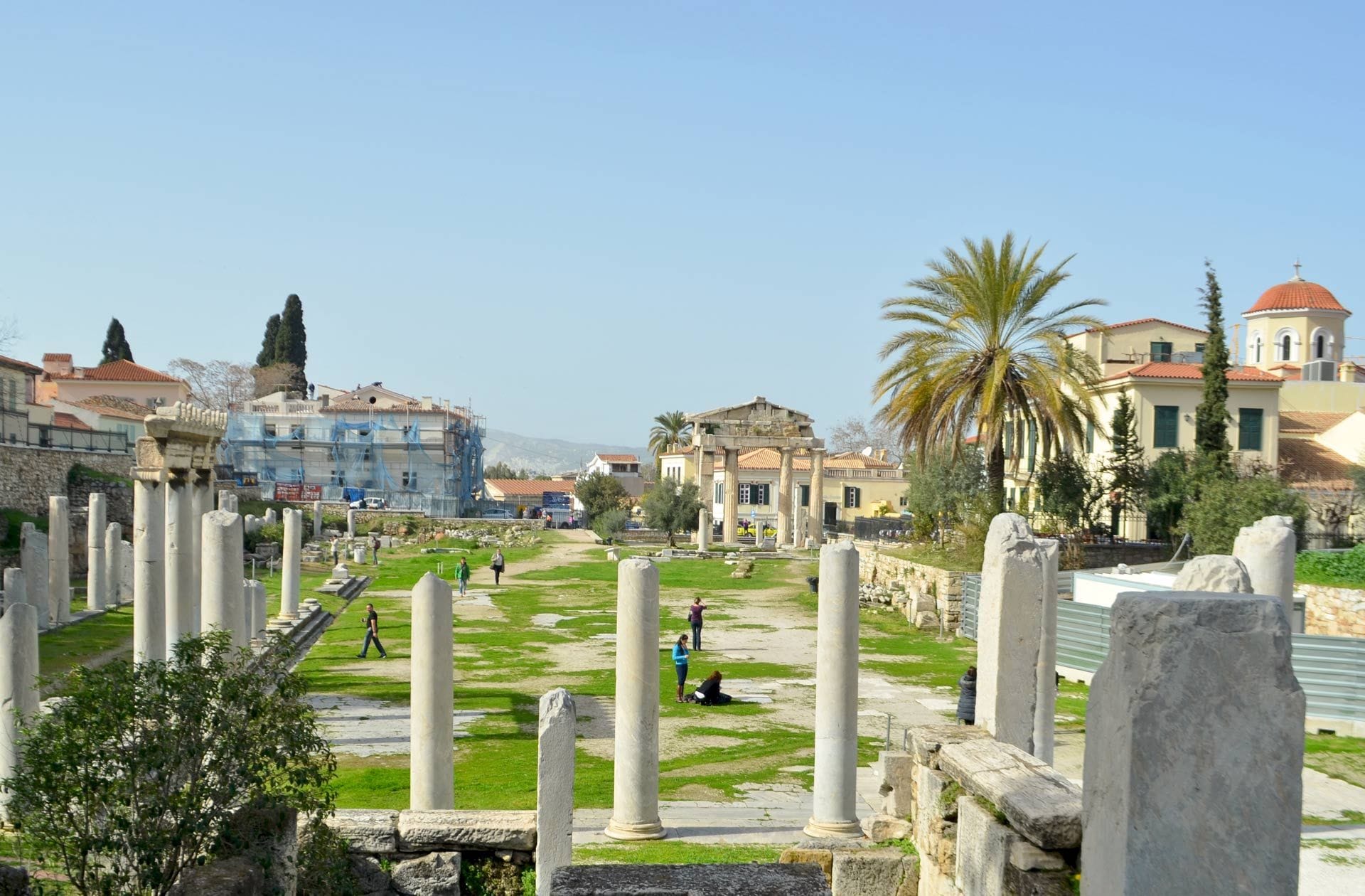 Foro Romano En Atenas