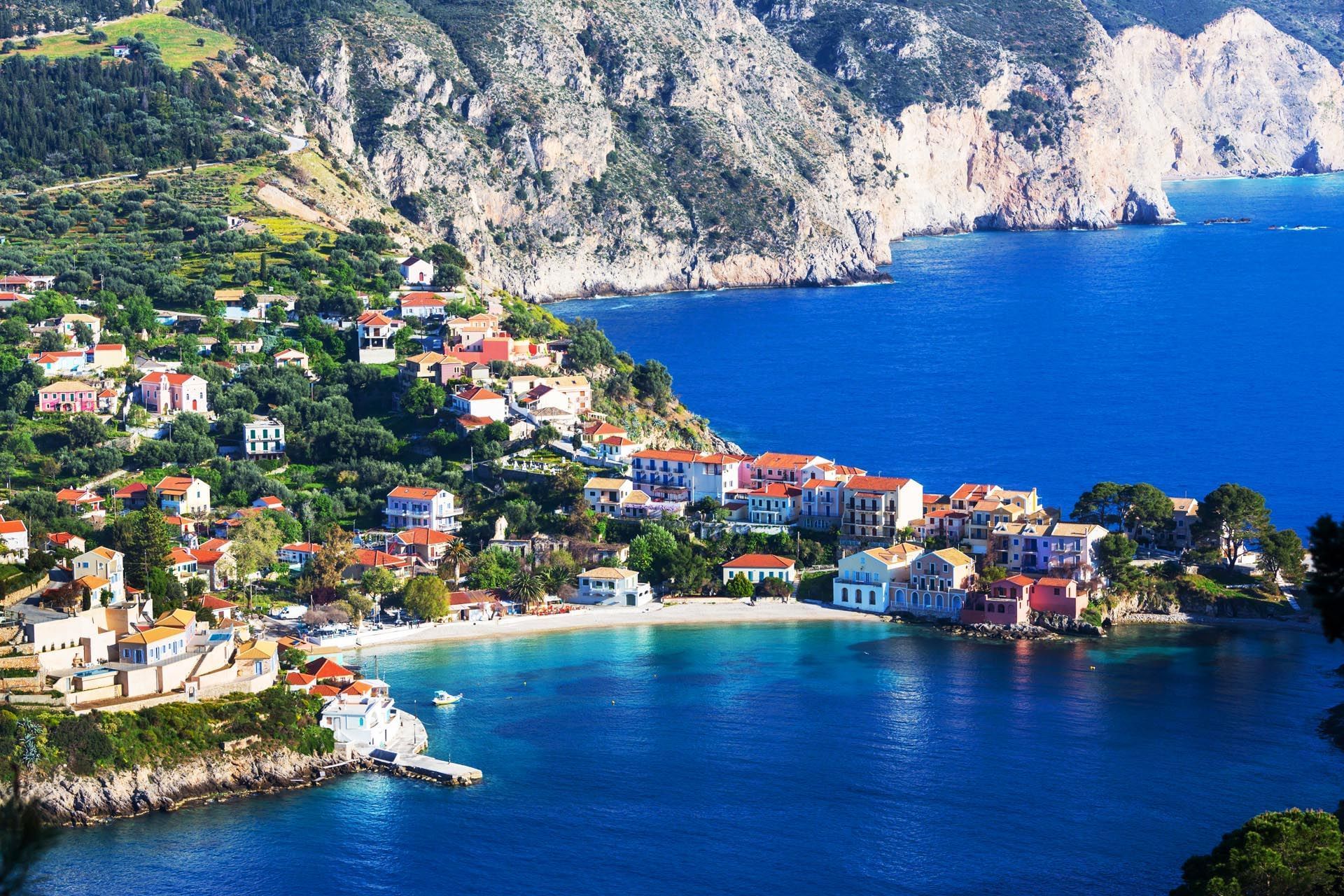 Overview of the town of Assos