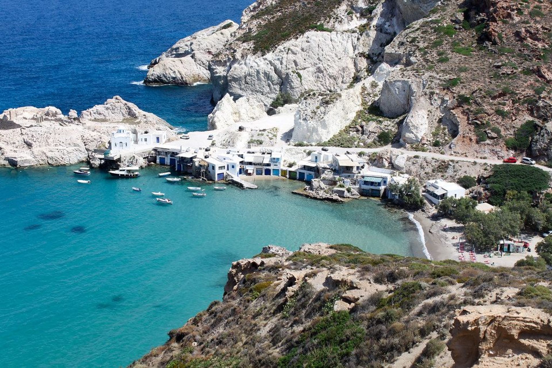 Milos - Playa Firopótamos