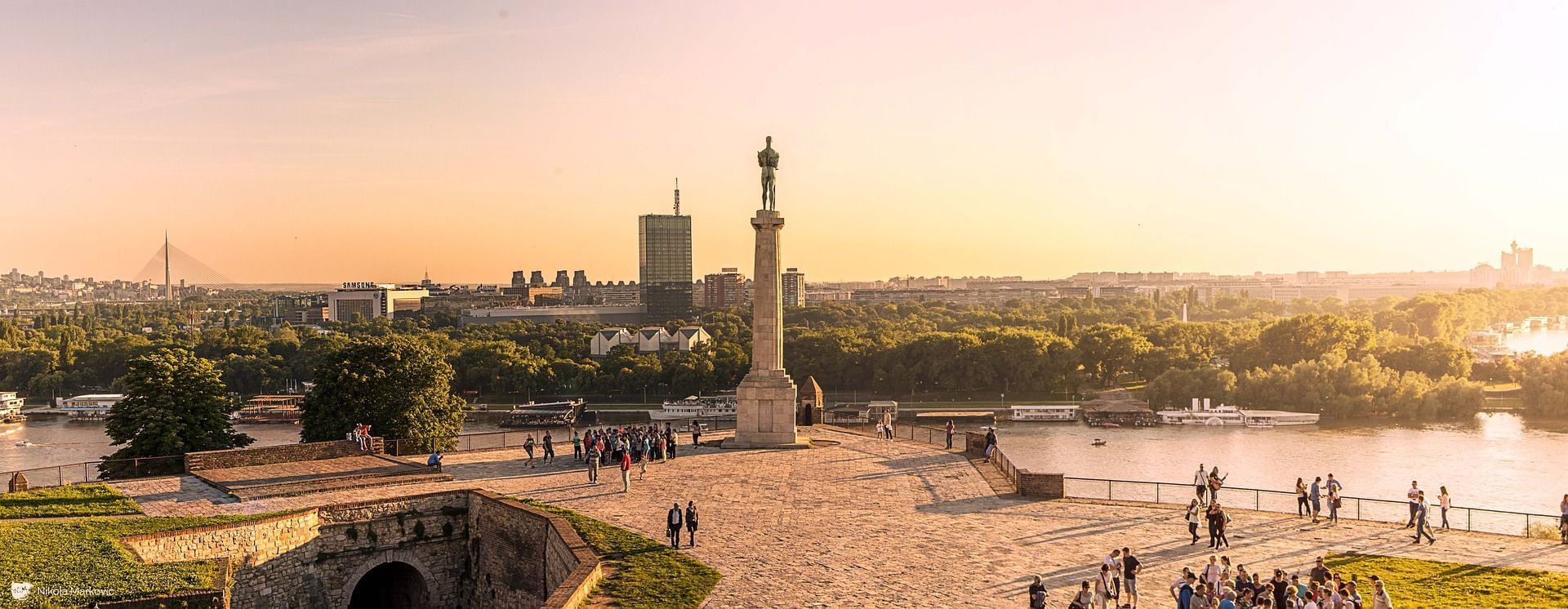 Parque Kalemegdan Belgrado