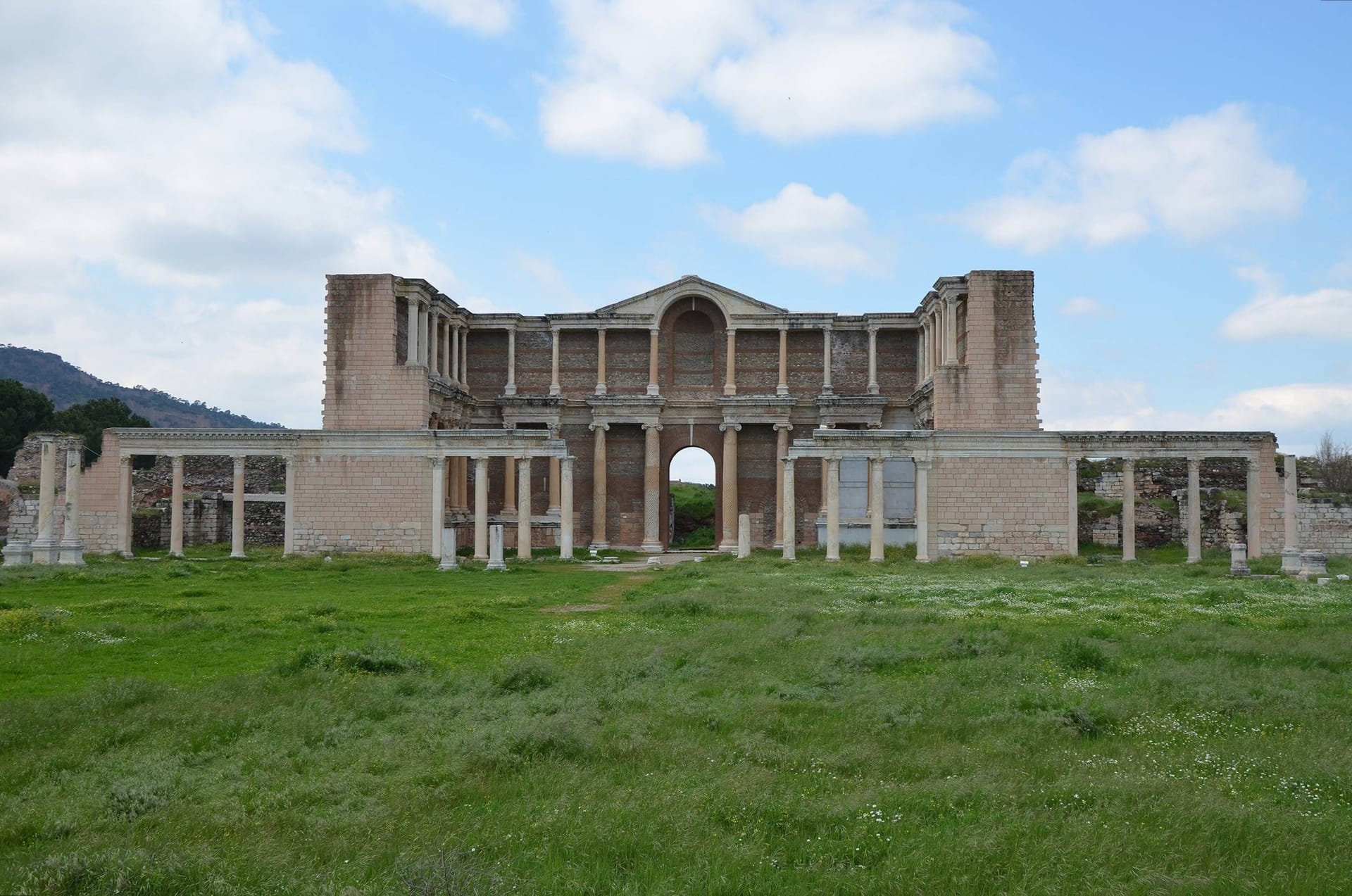 The old gymnasium of Sardes