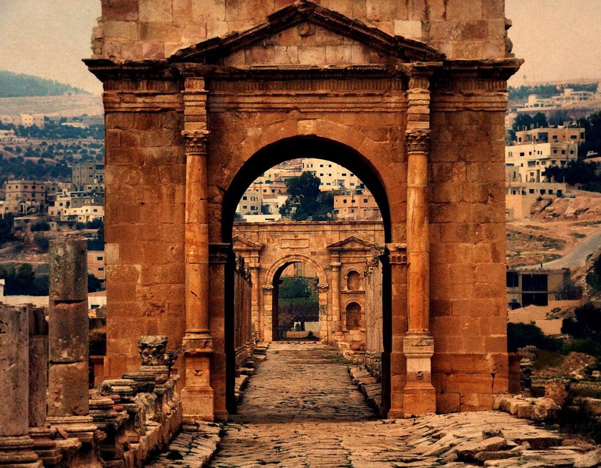 Arco en Jerash