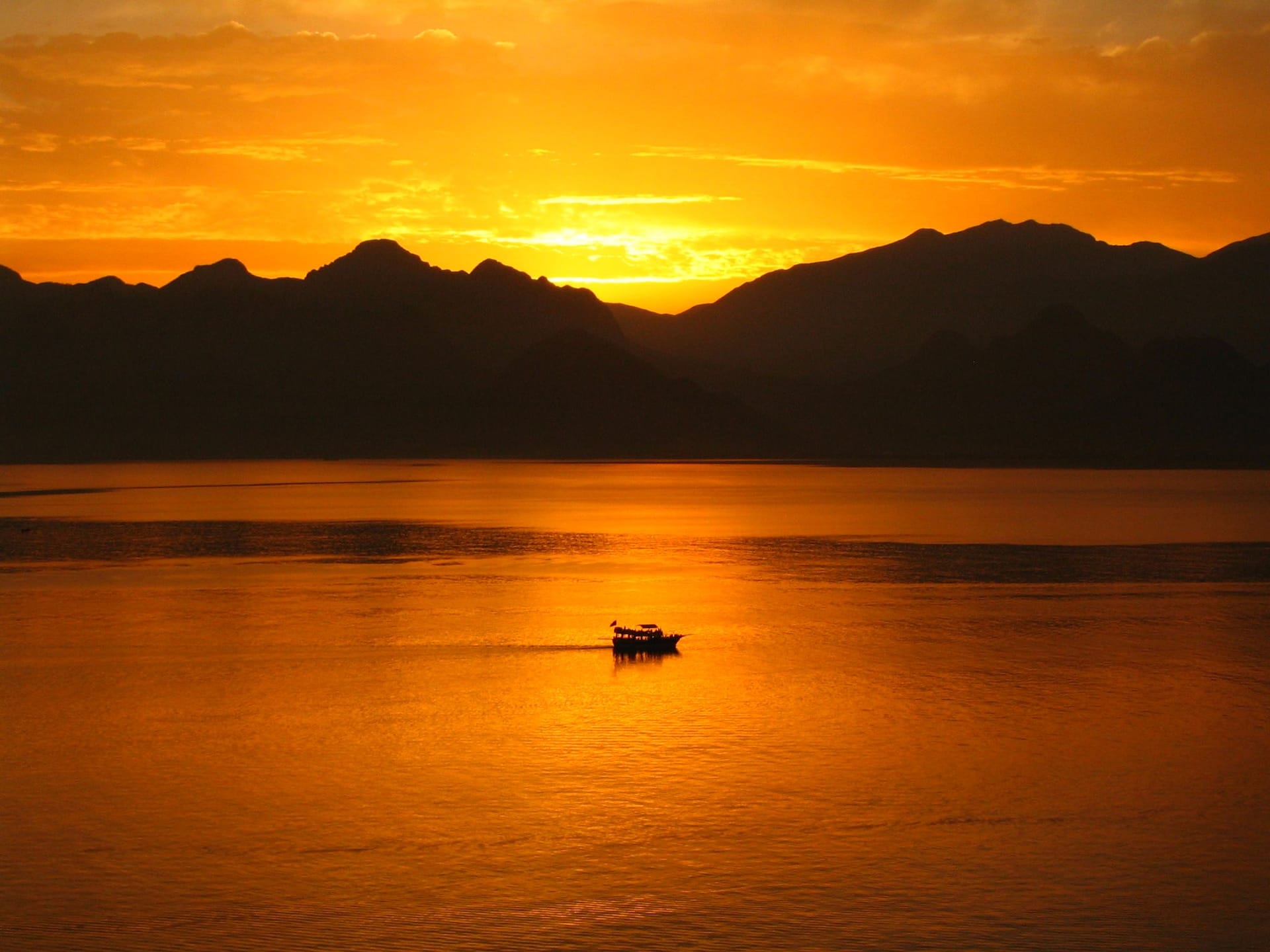 Atardecer en Antalya