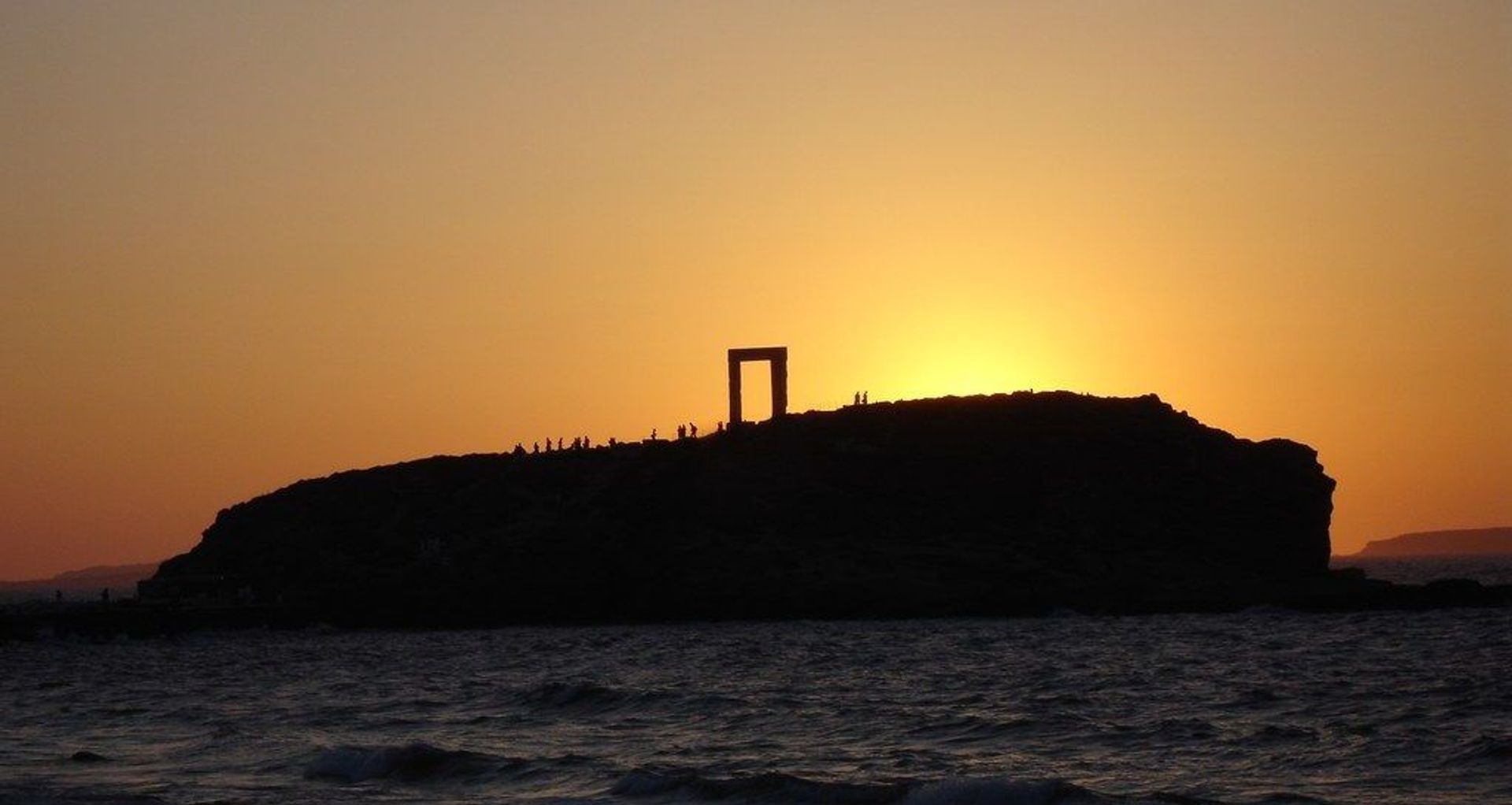 Atardecer en Naxos
