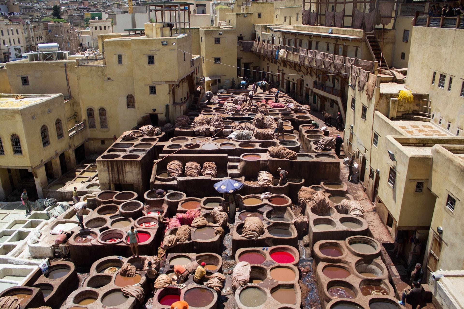 Barrio de los Curtidores Fez