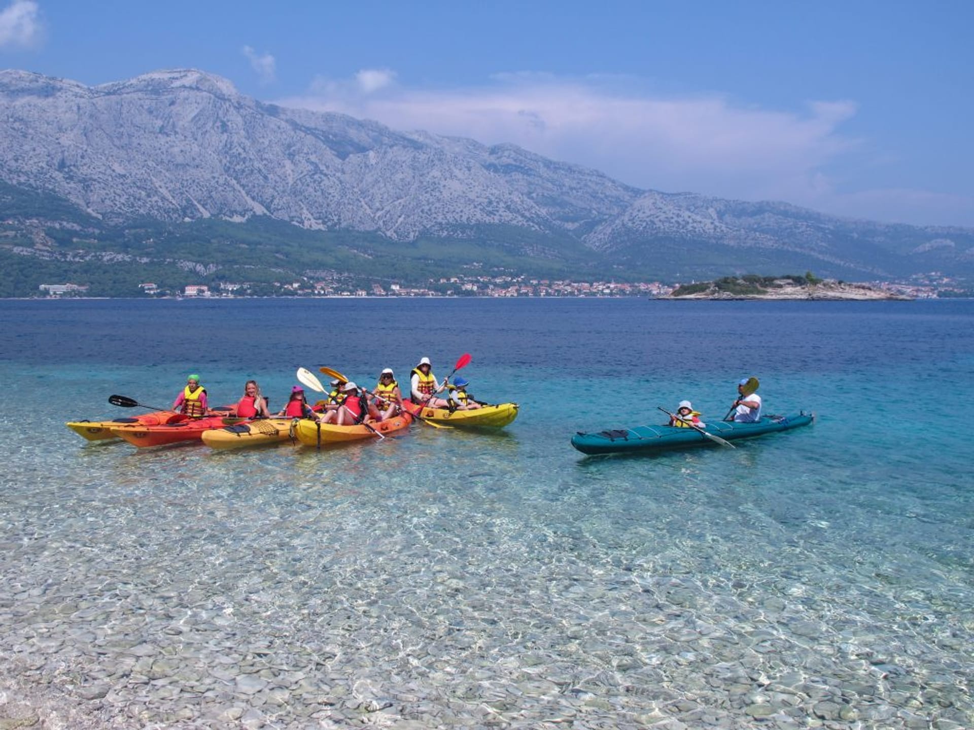 AVENTURA EN KAYAK EN KORCULA