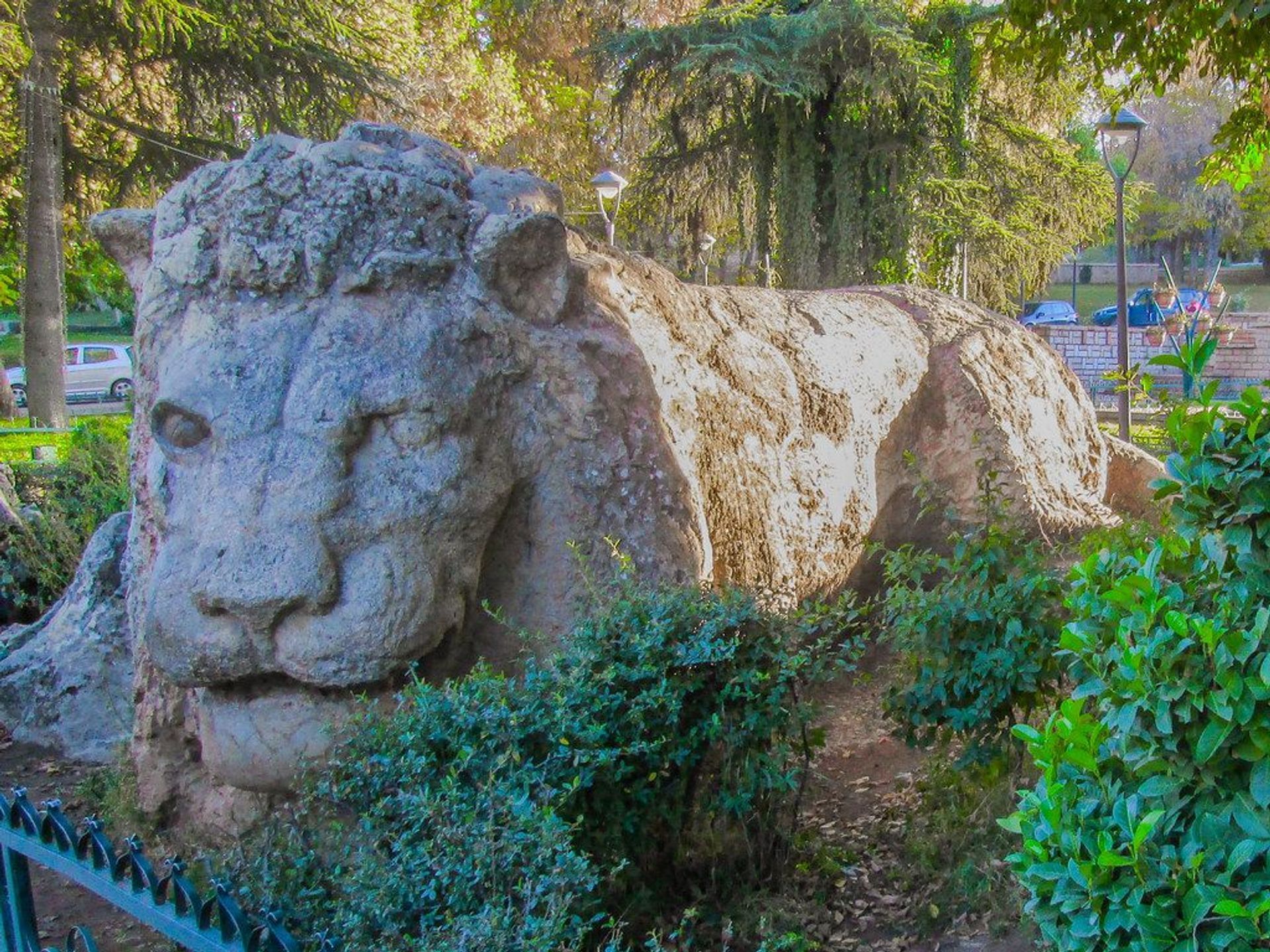 León de piedra Ifran