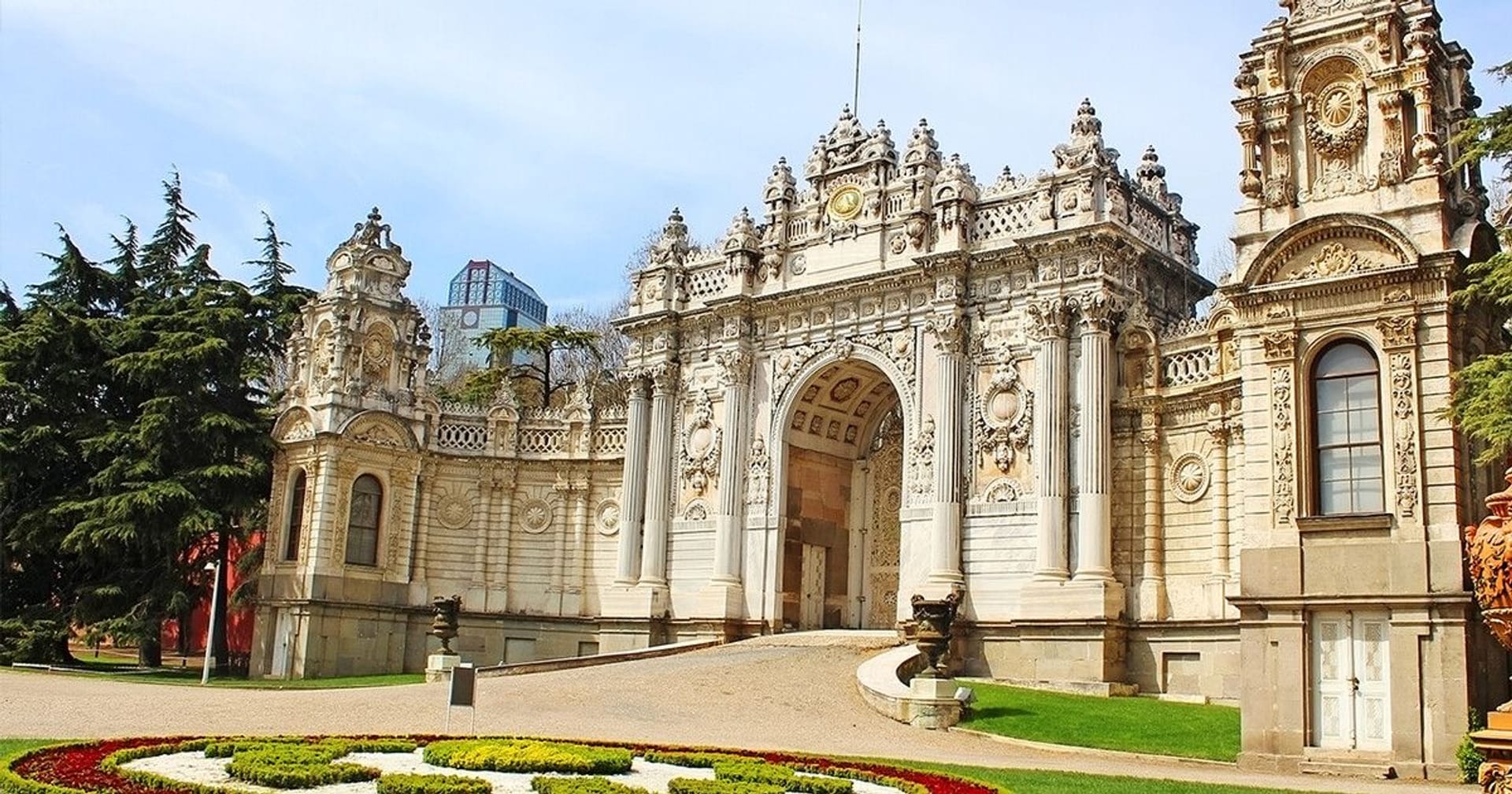 Majestic Entrance to the Dolmabahce Palace