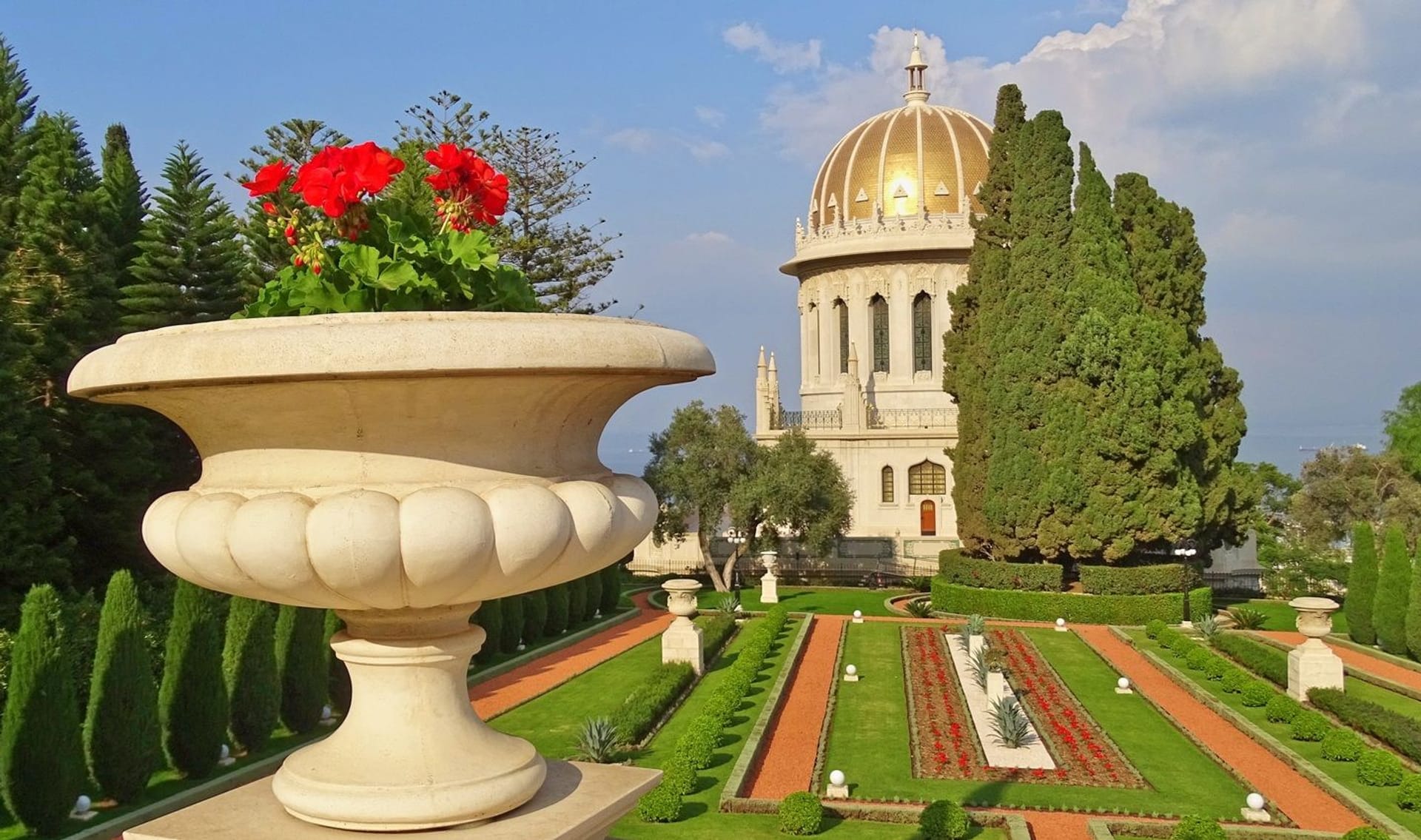 Jardines de Bahai Haifa
