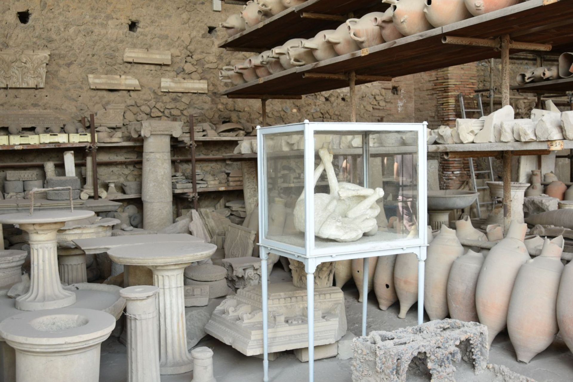 Artefactos encontrados en el Sitio Arqueológico