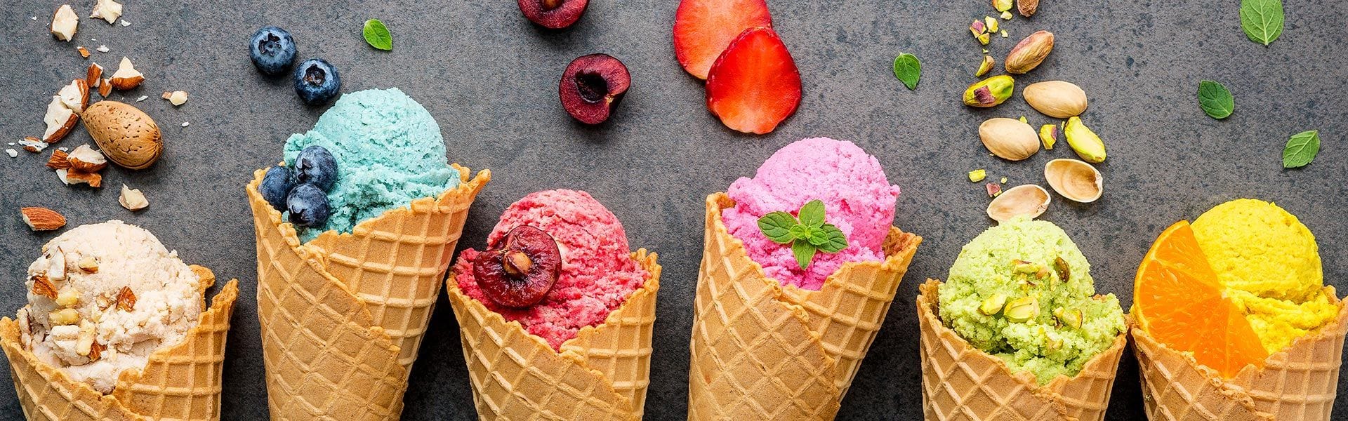 Try a creamy gelato