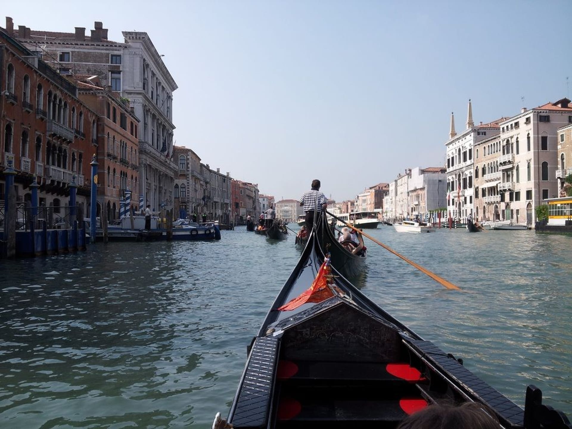Paseo en góndola por el Gran Canal