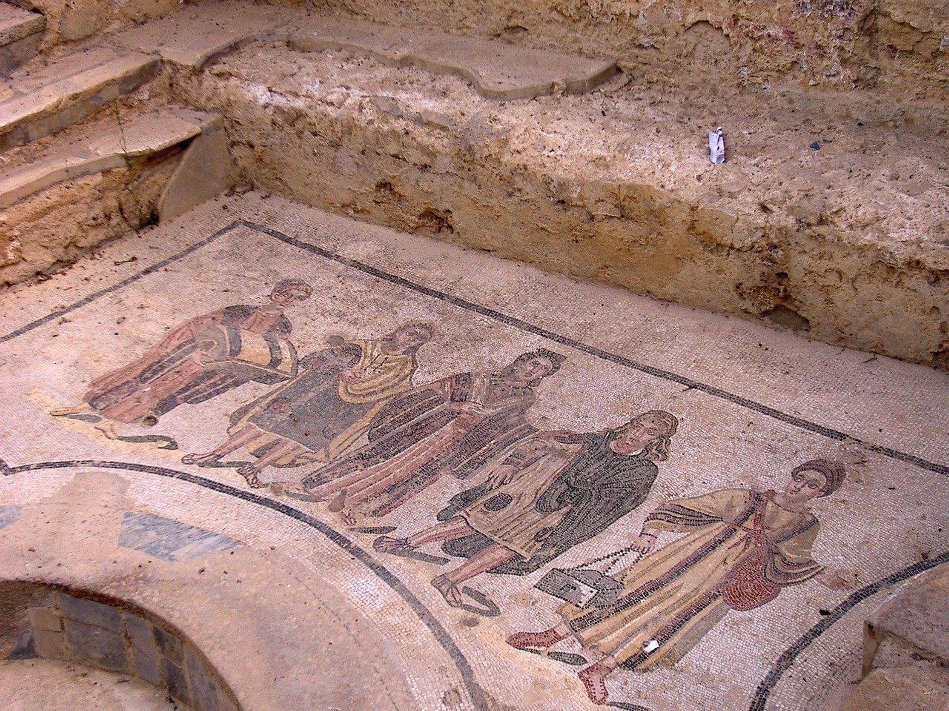 Mosaic in the Villa de Casale