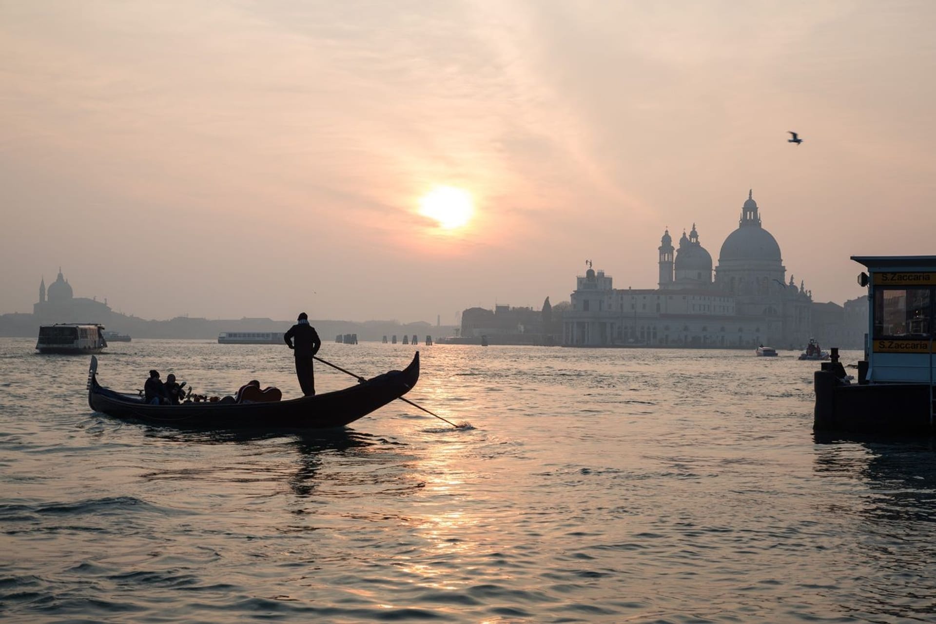 Sunset at Venice