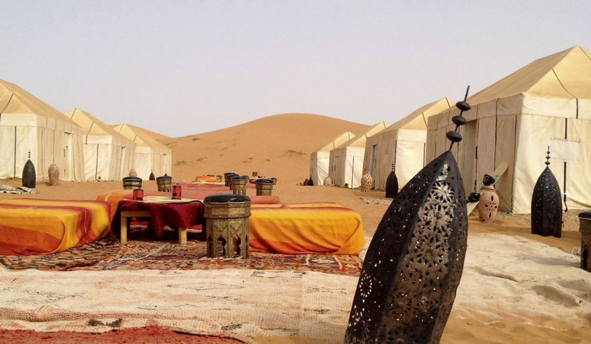 Campamento en el Desierto