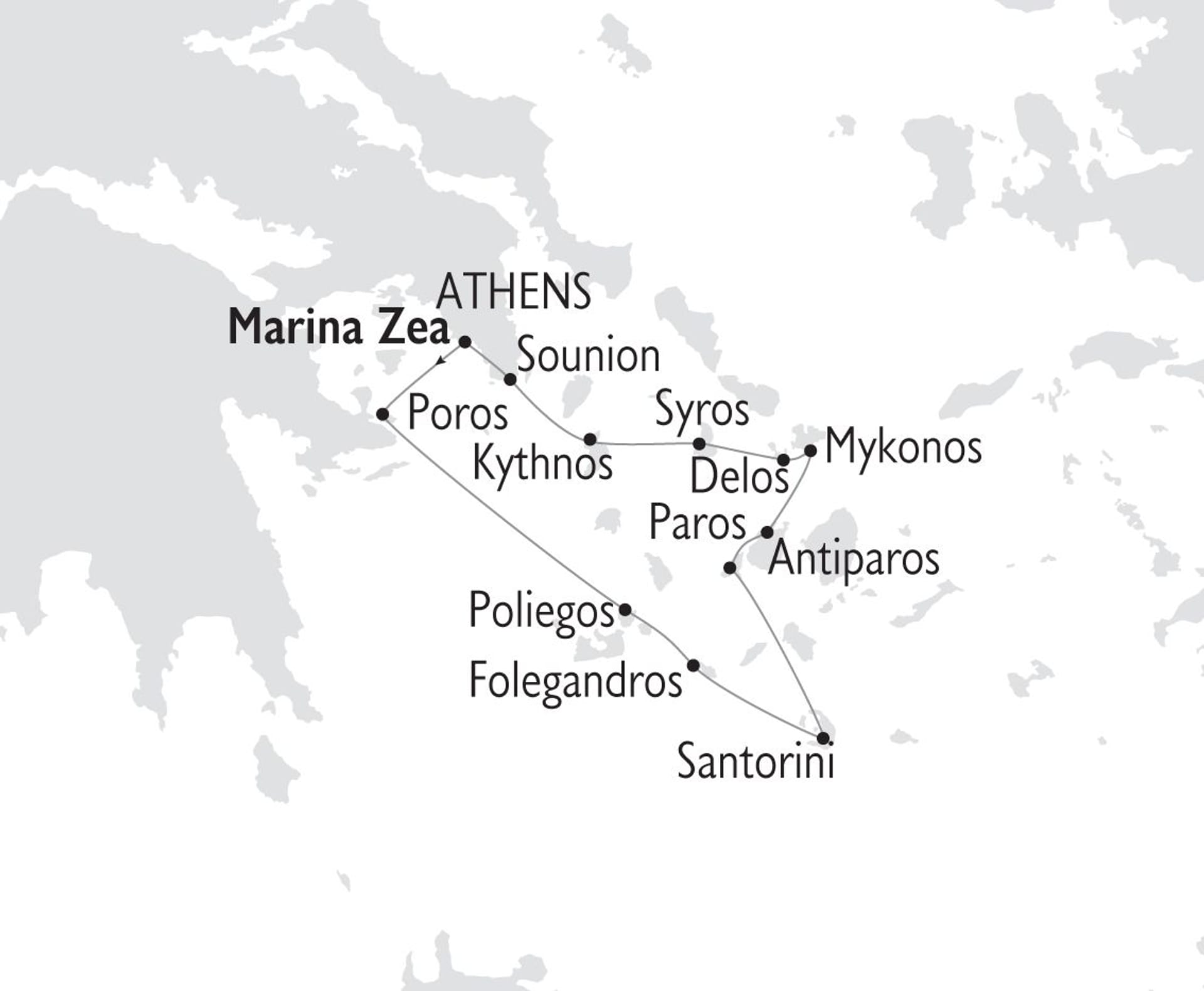 Your itinerary