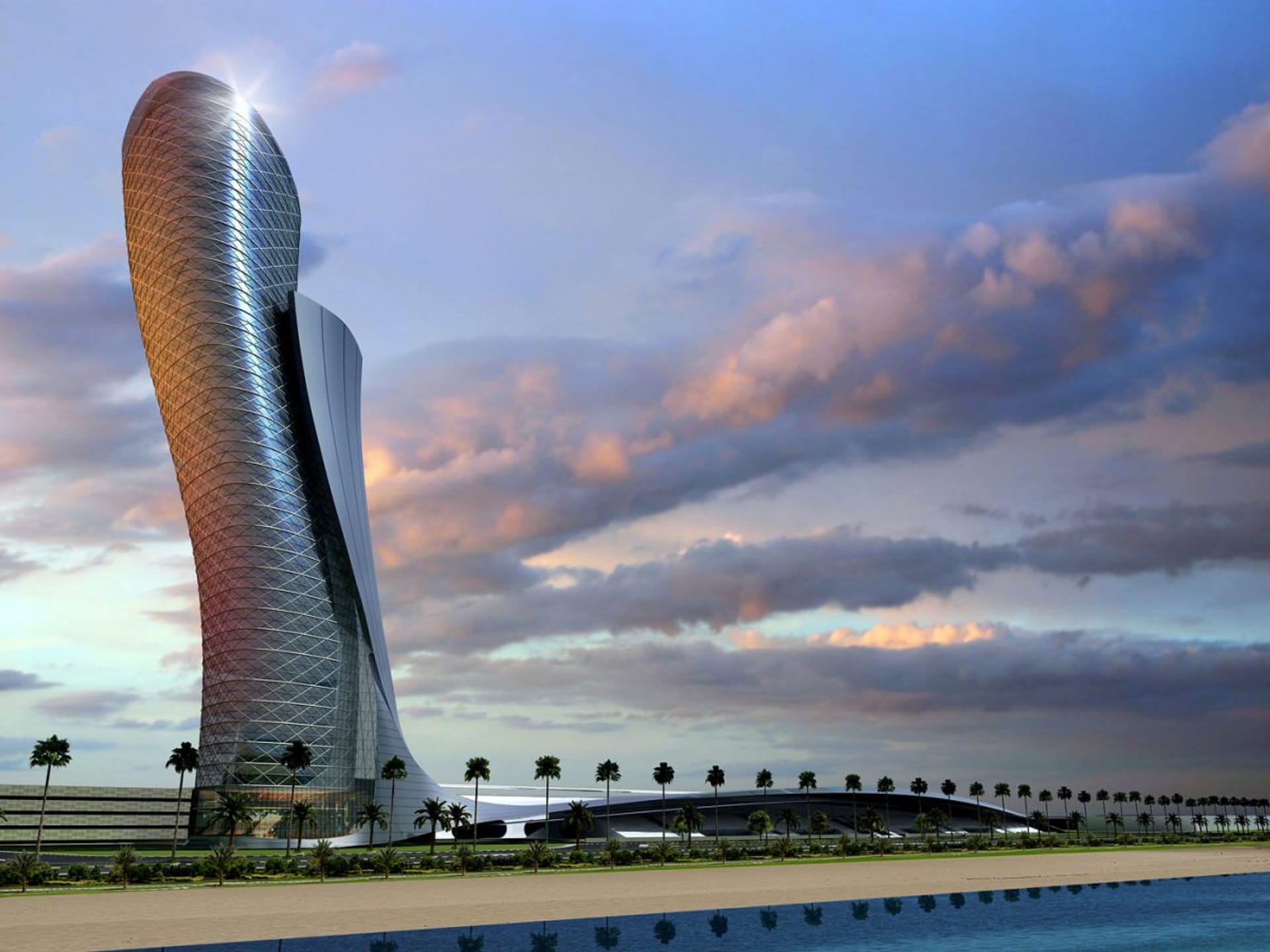Torre Inclinada en Abu Dabi
