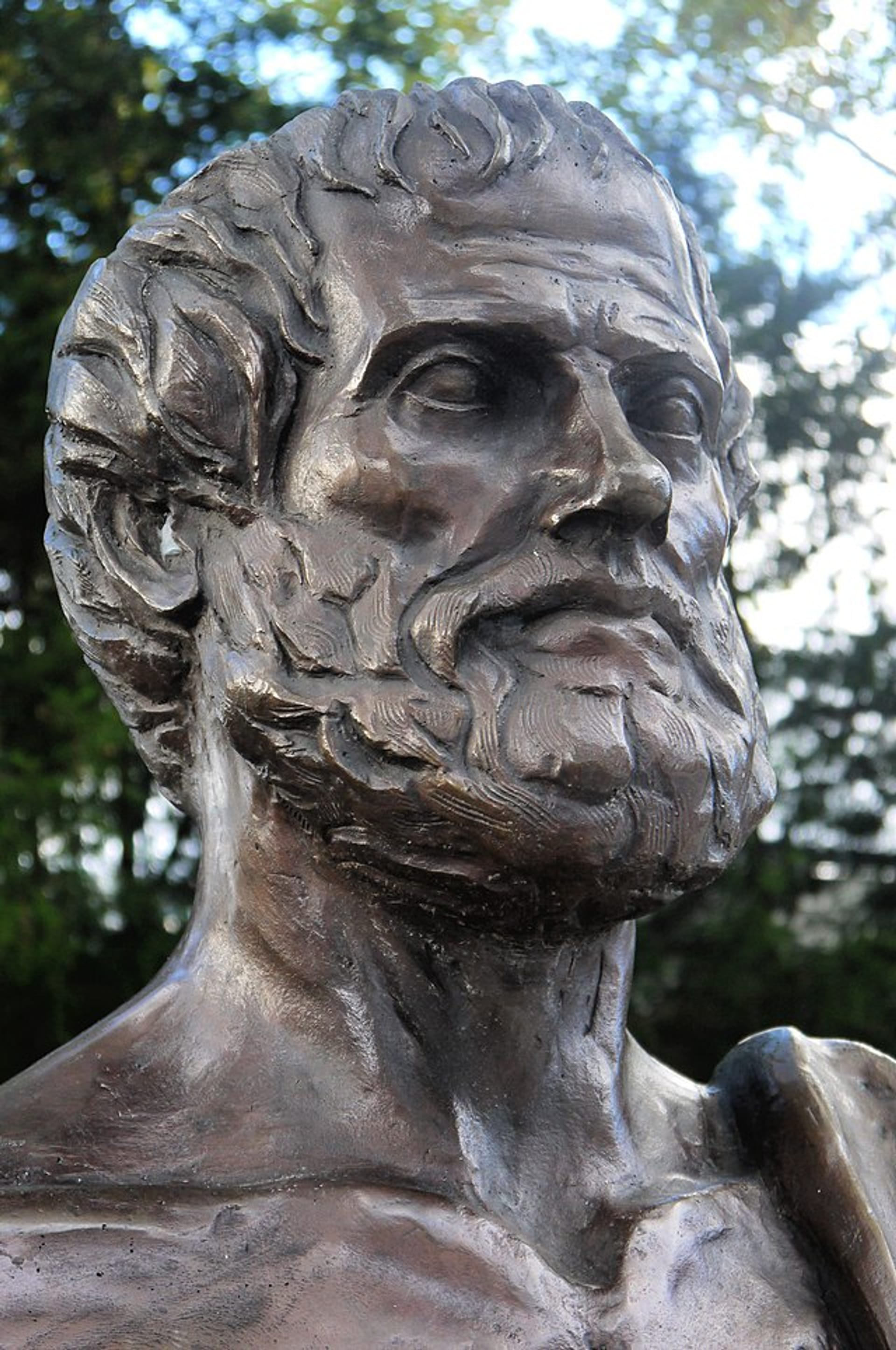 Bust of Aristotle