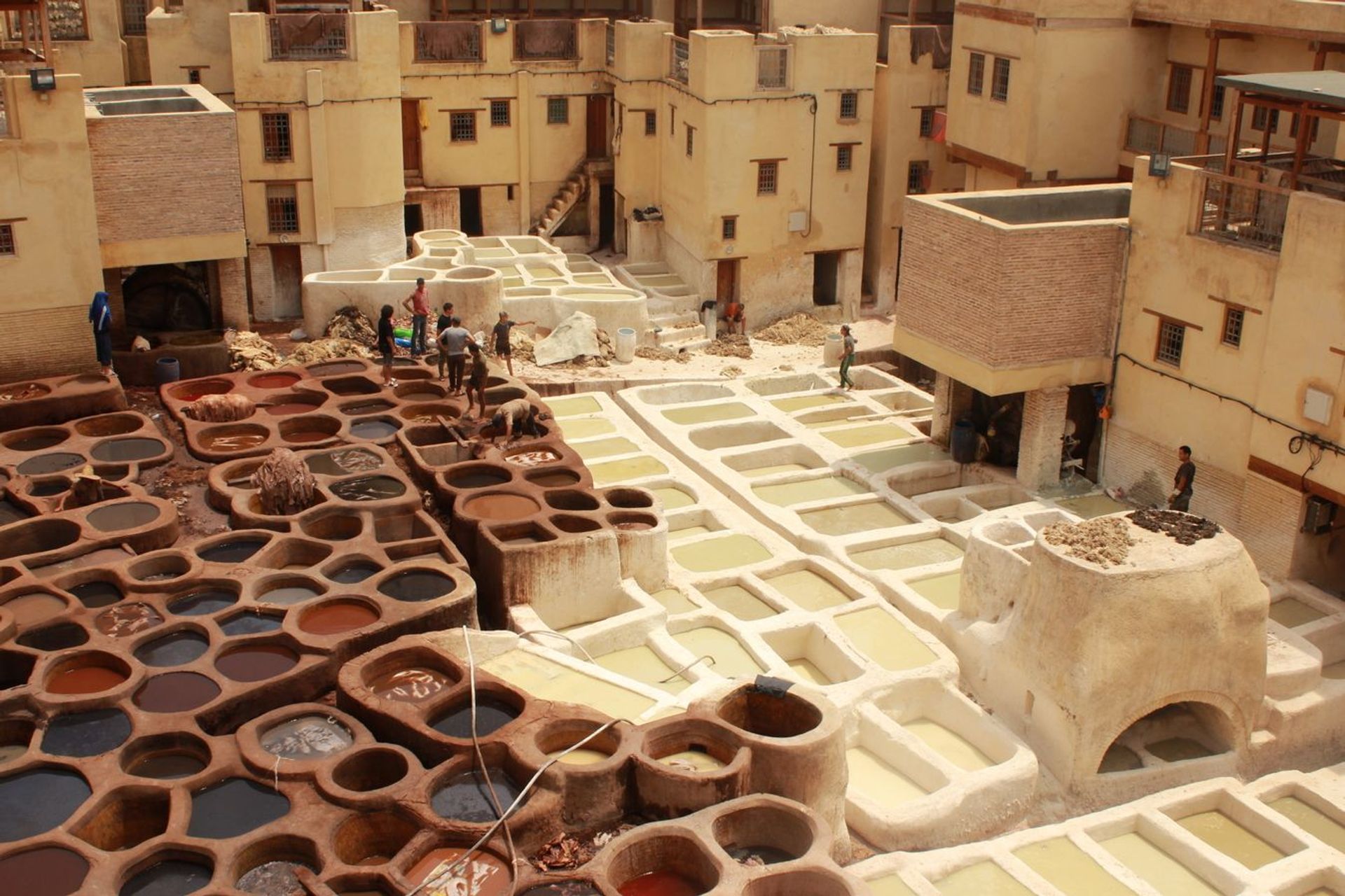 Tanners neighborhood in Fez
