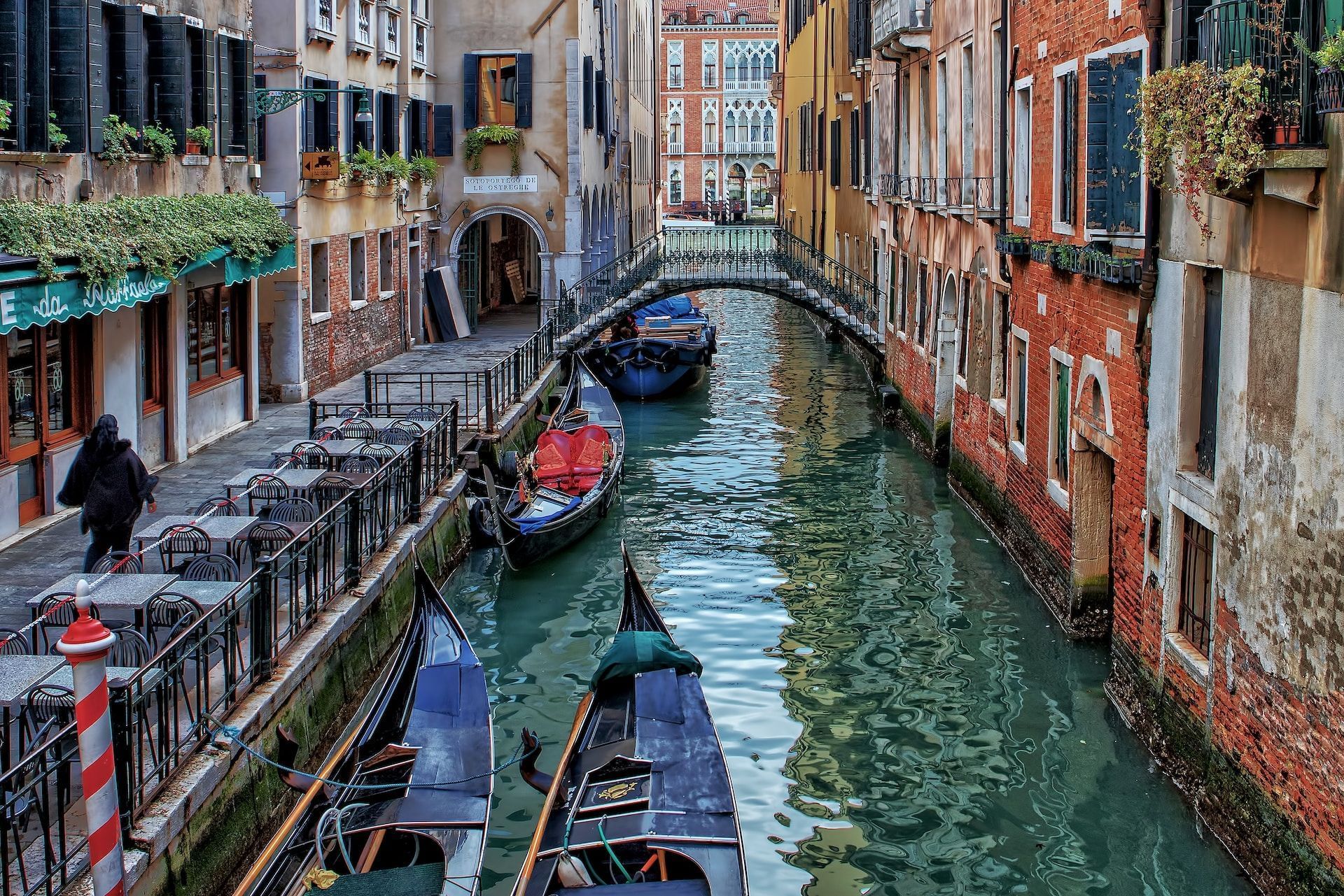 Góndolas en Venecia
