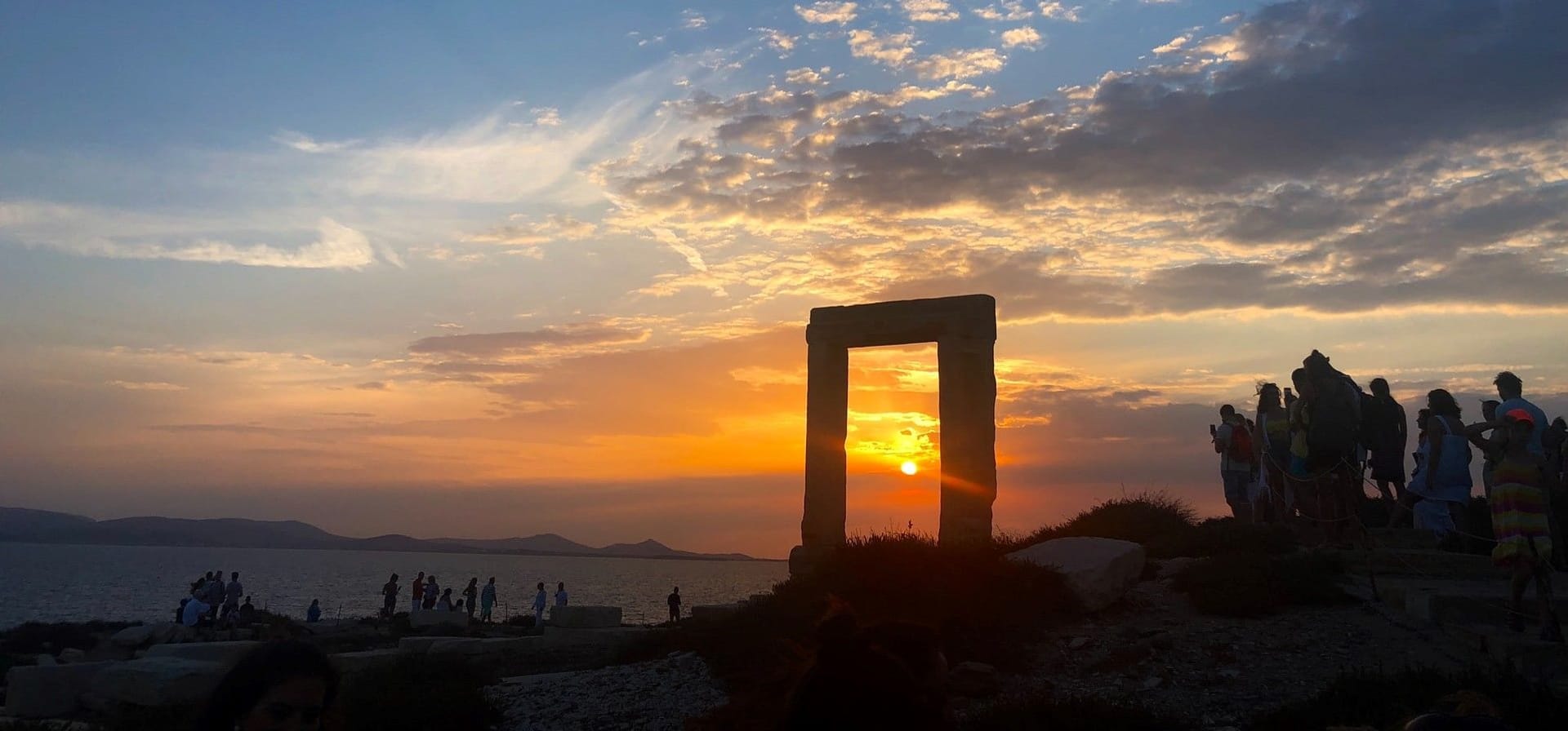 Sunset at Portara