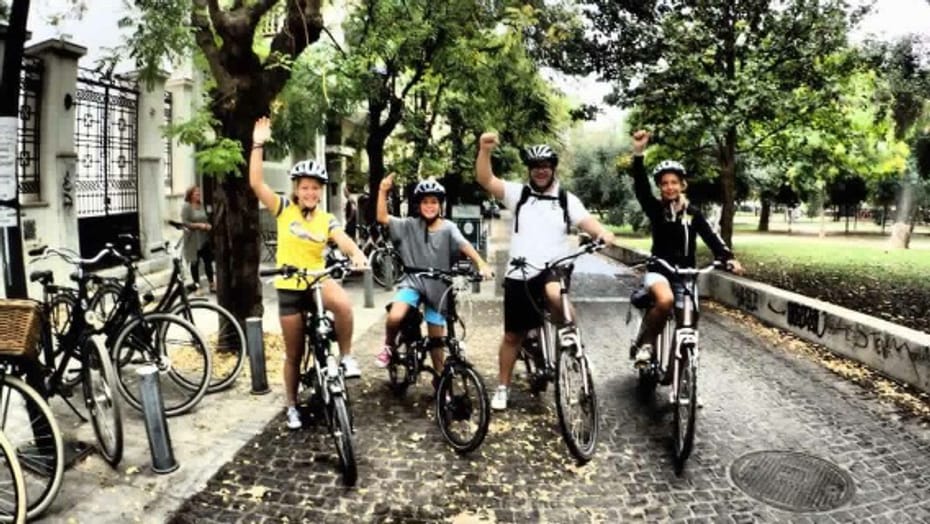 VISITA DE ATENAS EN BICICLETA ELÉCTRICA