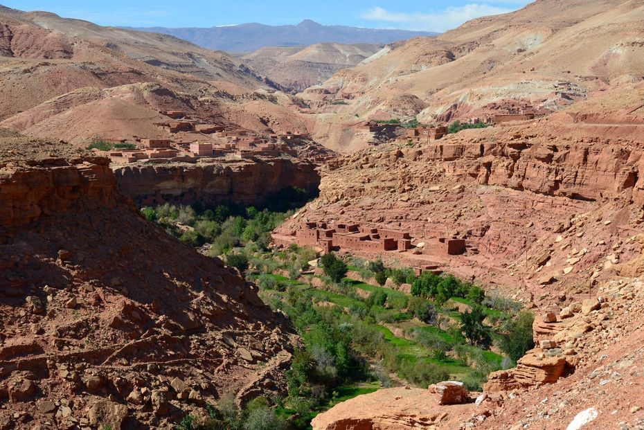 MARRAKECH - KASBAH TELOUET - VALLEE D’OUNILA - KSAR AIT BENHADDOU - OUARZAZATE