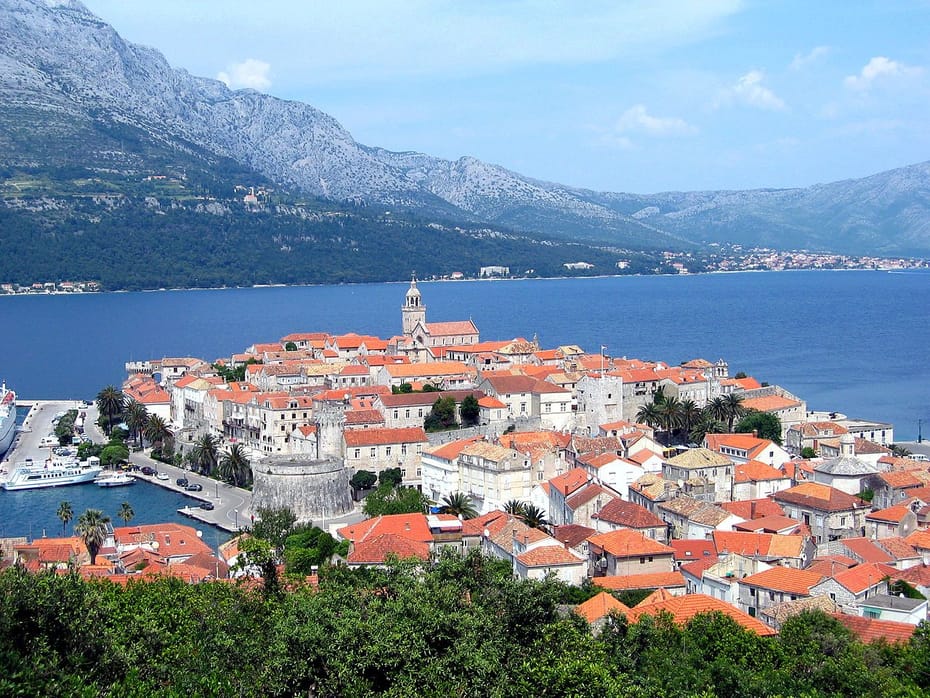 DE SPLIT A KORCULA