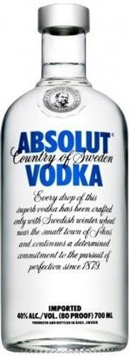 Absolut Vodka                                          