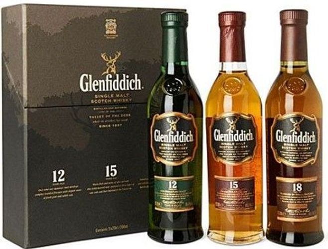Glenfiddich Tasting Collection 12y,15y,18y 0.2L