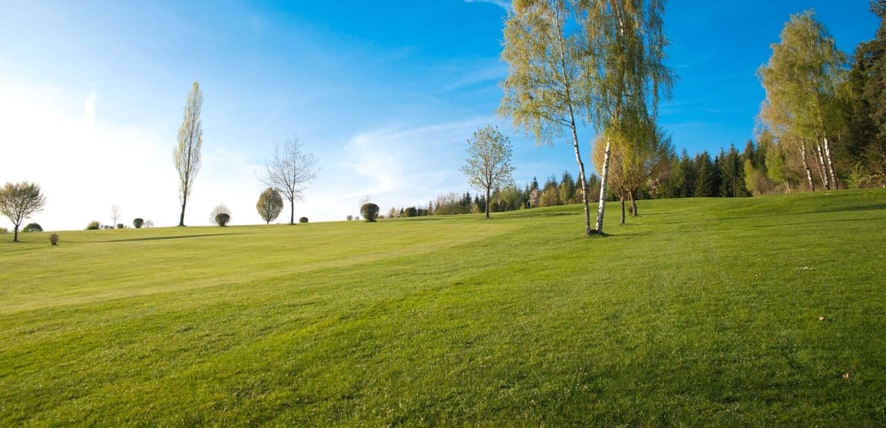 Golfclub über den Dächern von Passau