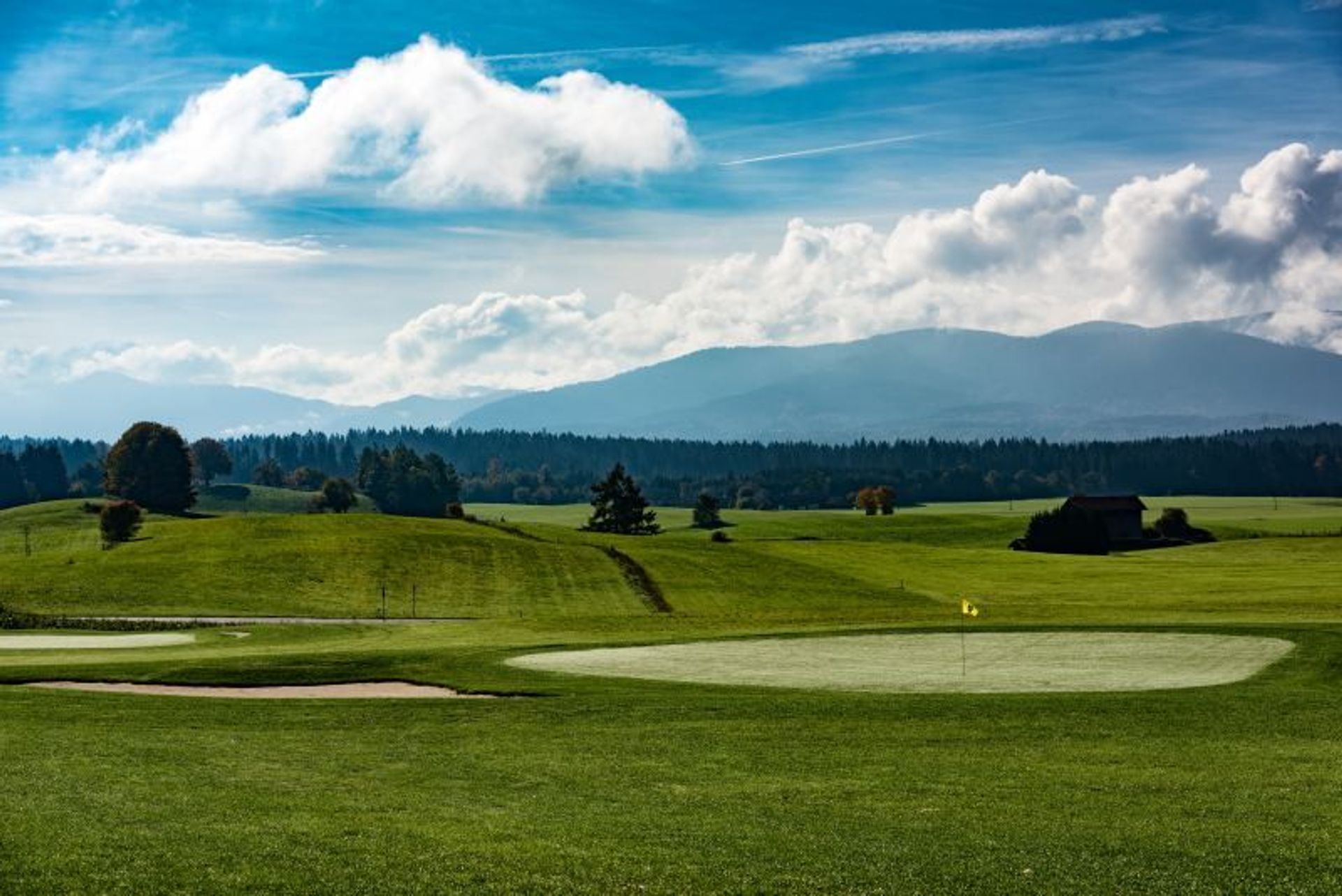 Golfplatz Waakirchen Tegernsee in Piesenkan