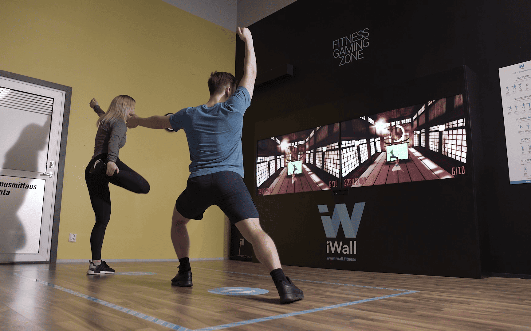 iWall: Exergaming-Attraktion für Freizeitparks & mehr