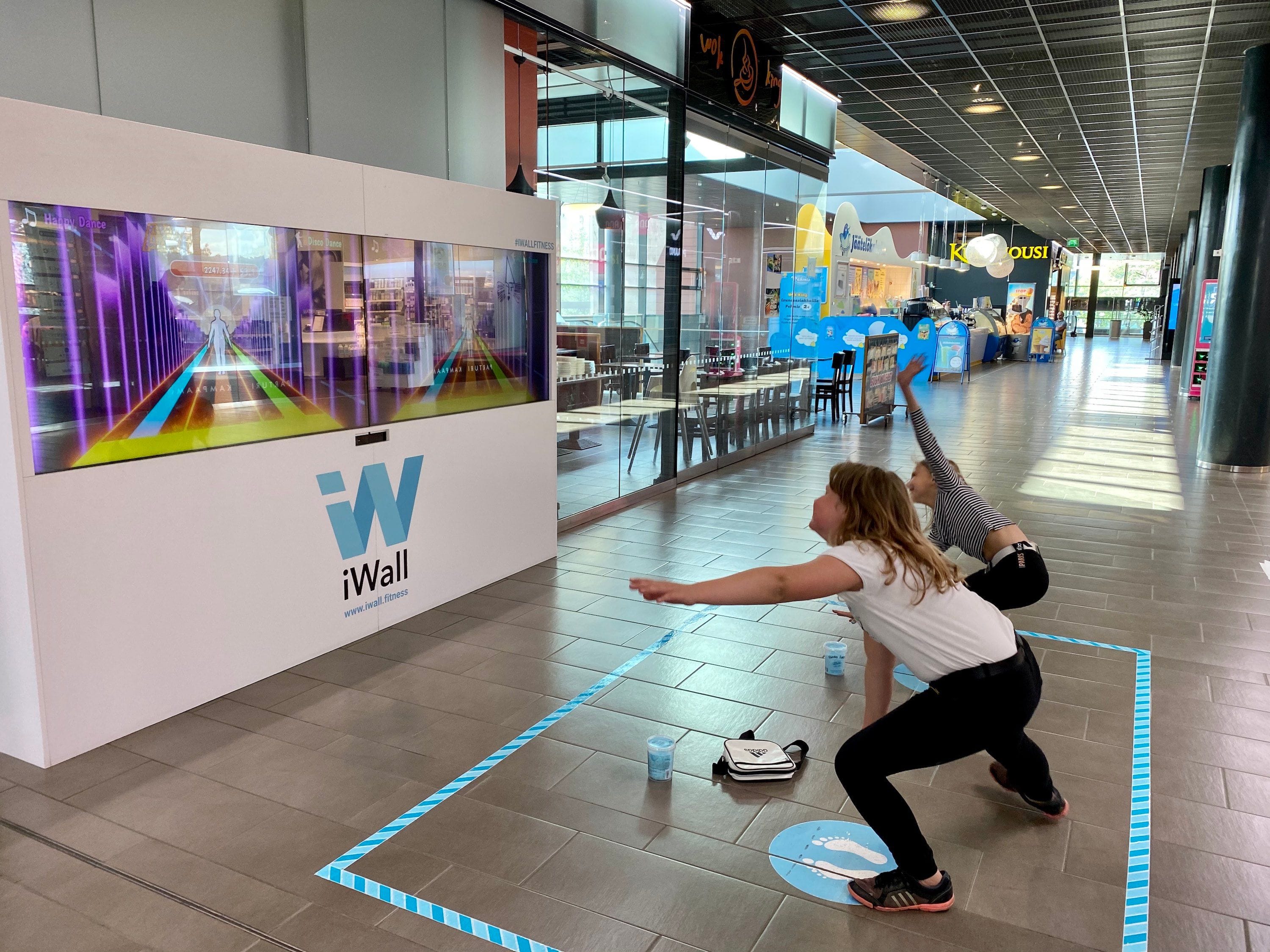 iWall: Exergaming-Attraktion für Freizeitparks & mehr